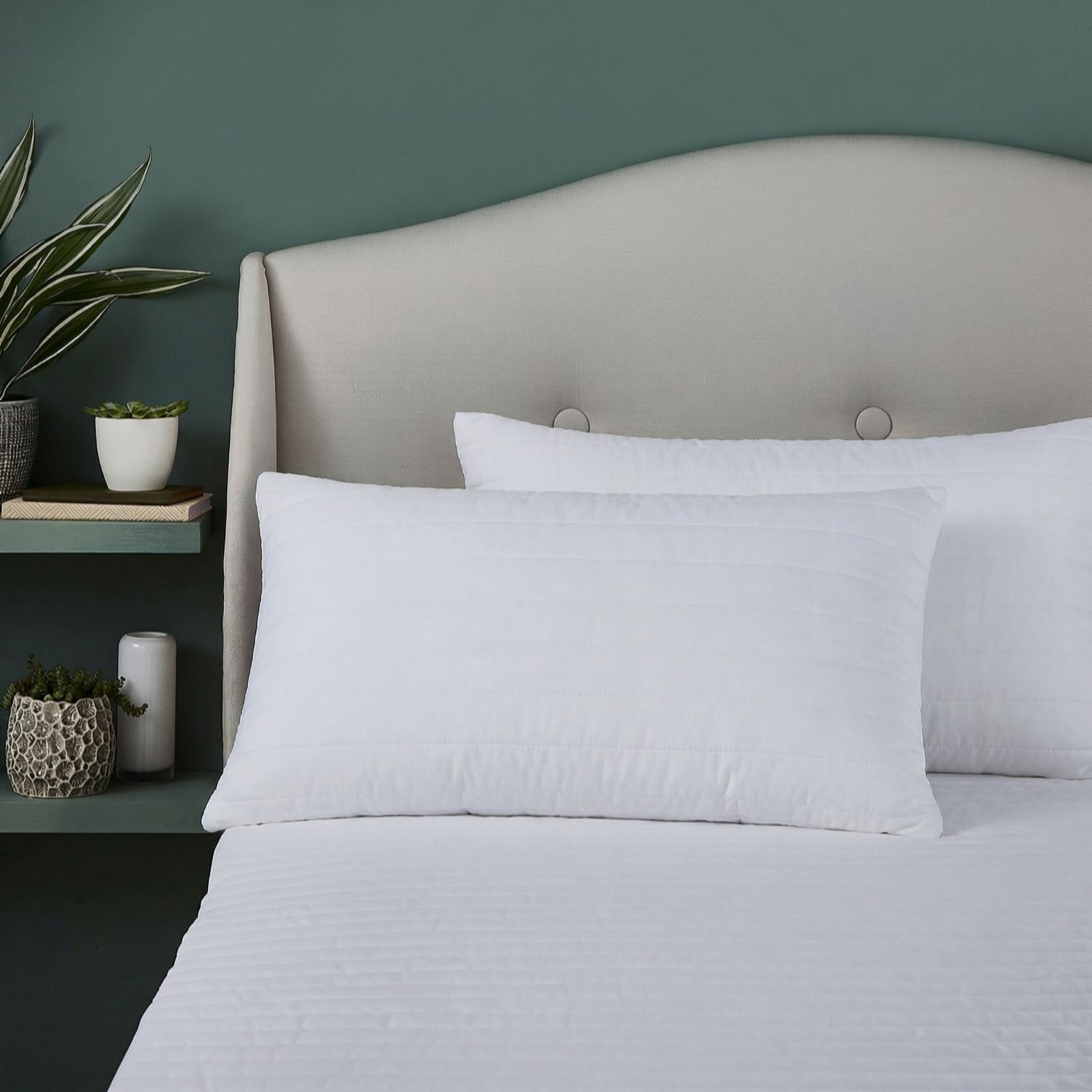 Silentnight Anti-Allergen Pillow Protection Pair