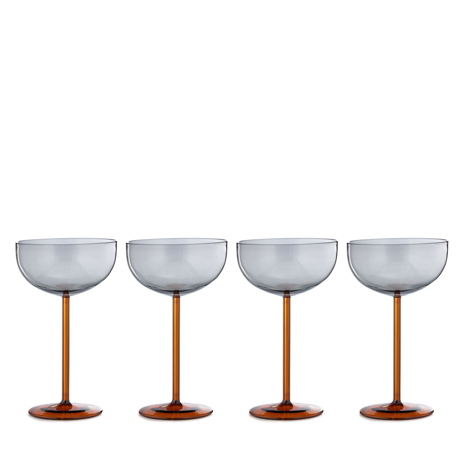 Bundleberry by Amanda Holden Set of 4 Retro Glasses