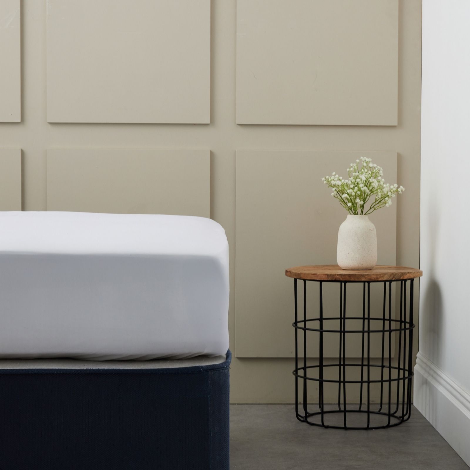 Northern Nights 400TC Cotton Tencel Fitted Sheet