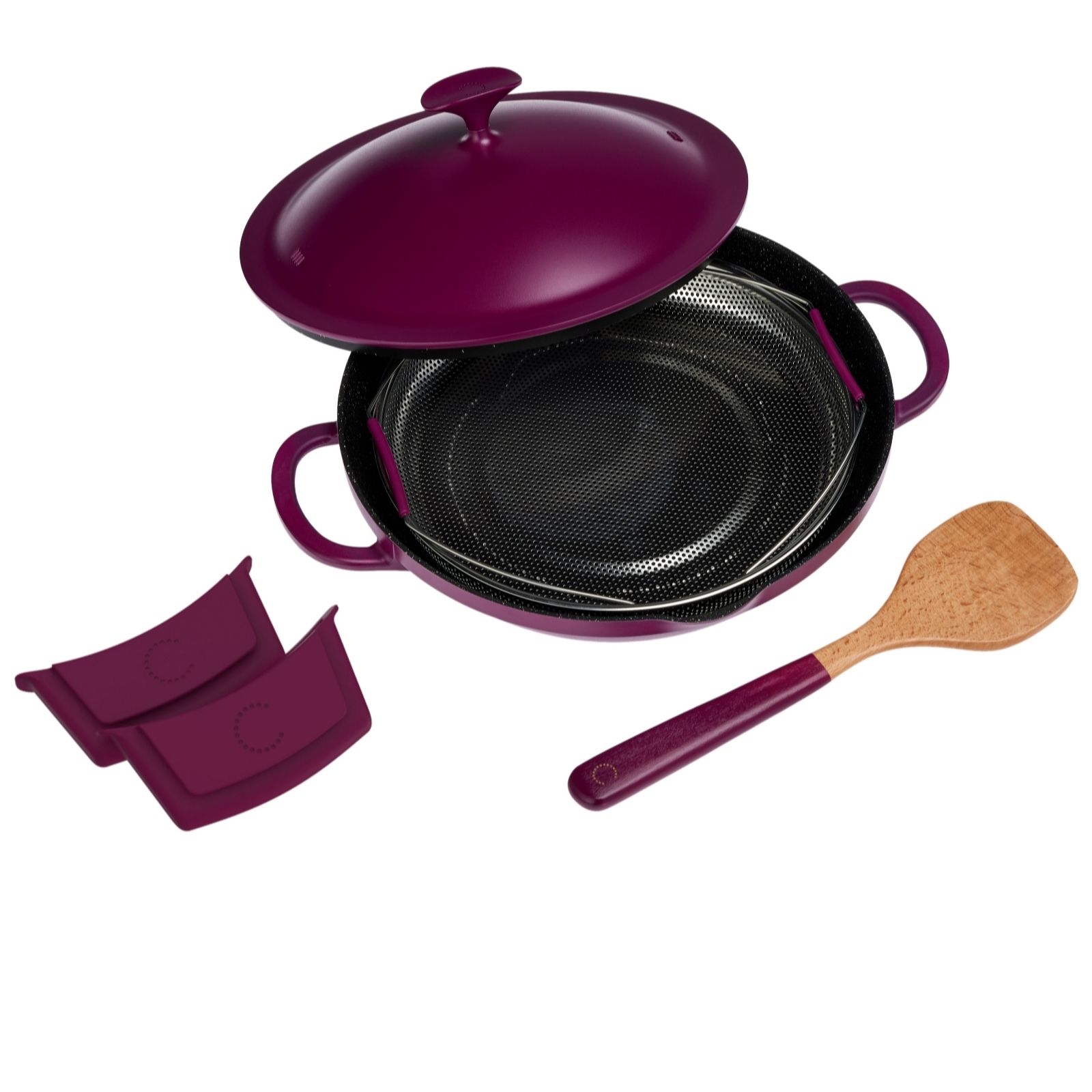 Outlet Curtis Stone 3L All Day Chef's Pan Handle Covers
