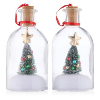 Mr Christmas Set of 2 Message in a Bottle