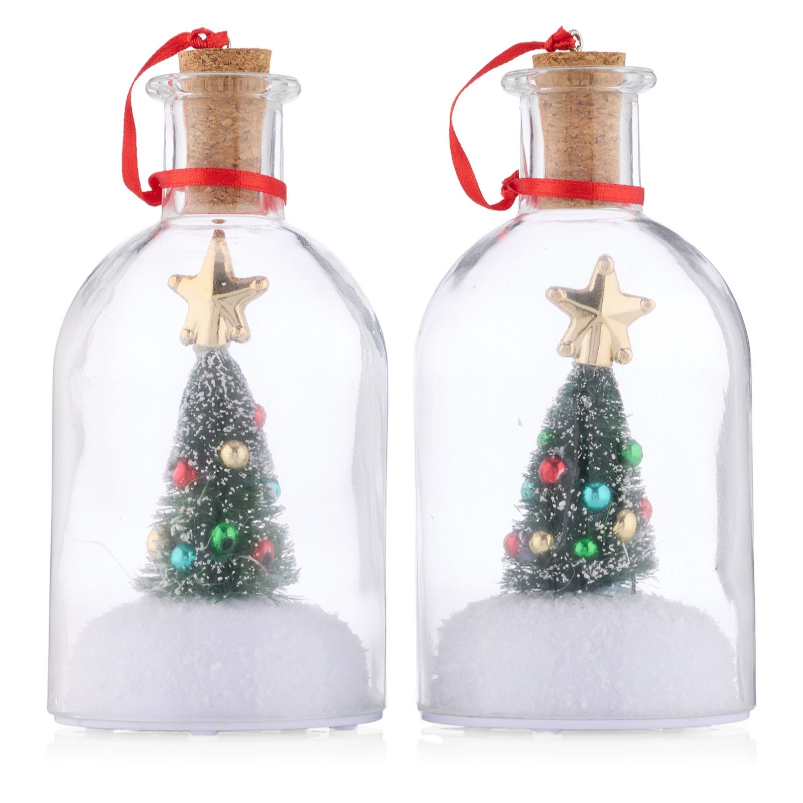 Mr Christmas Set Of 2 Message In A Bottle