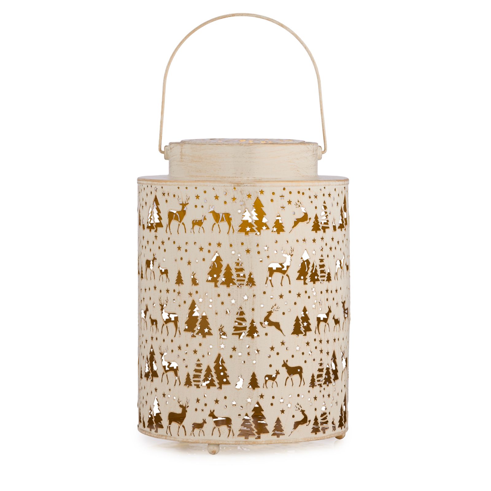 Home Stories 30cm Stag Scene Rechargable Lamp