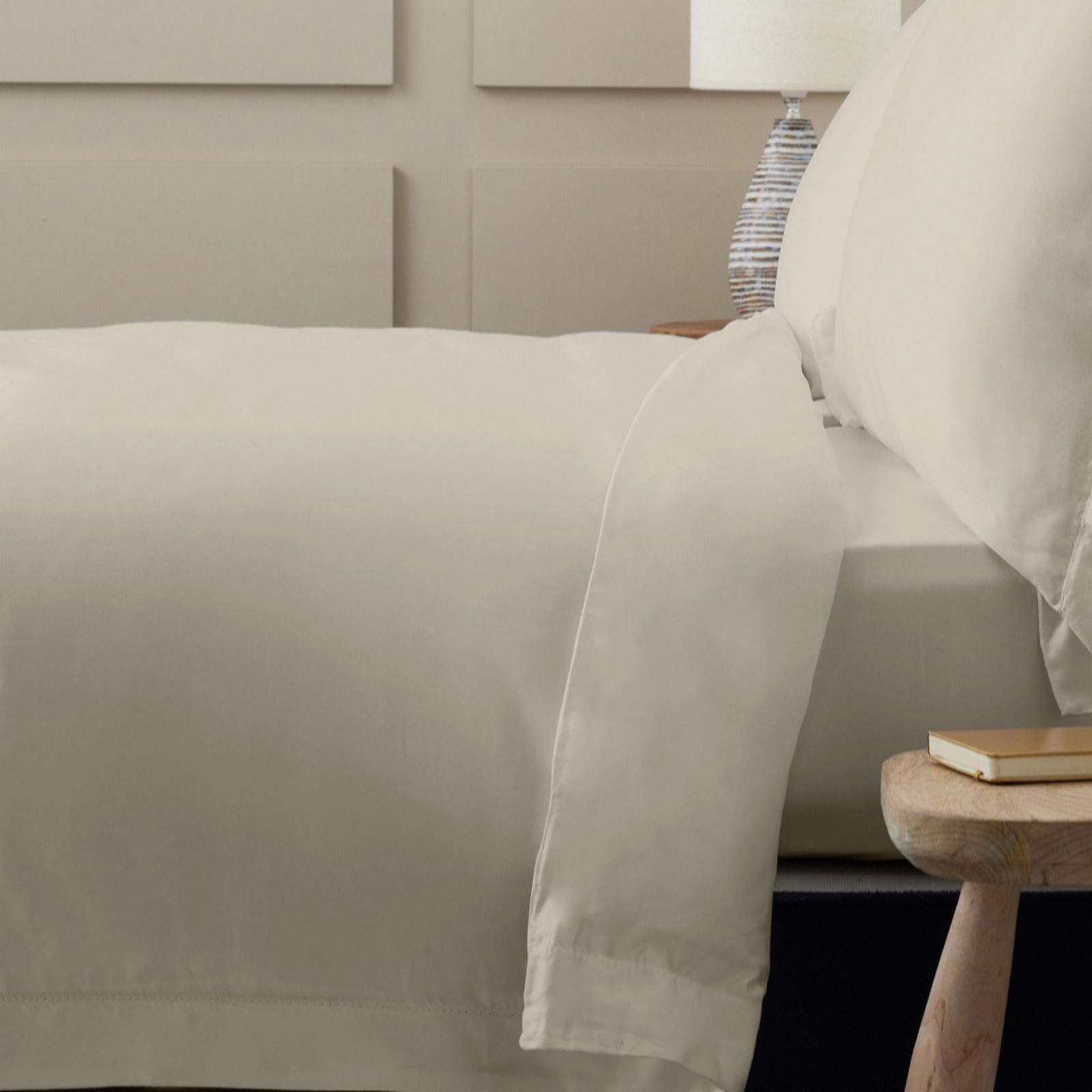 Northern Nights 400TC Tencel Cotton Duvet Cover w/Stitch Detail