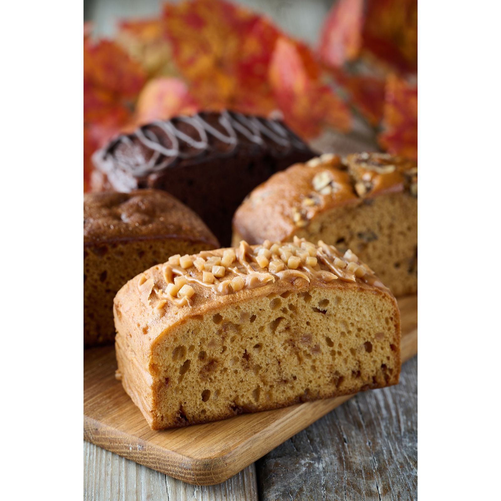 The Original Cake Company 5 Piece Autumn Slab Collection - QVC UK