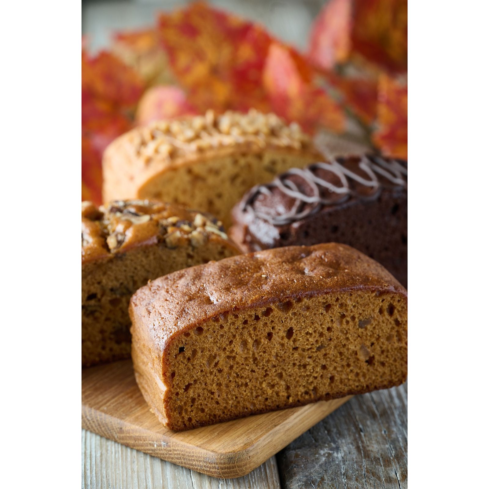 The Original Cake Company 5 Piece Autumn Slab Collection - QVC UK