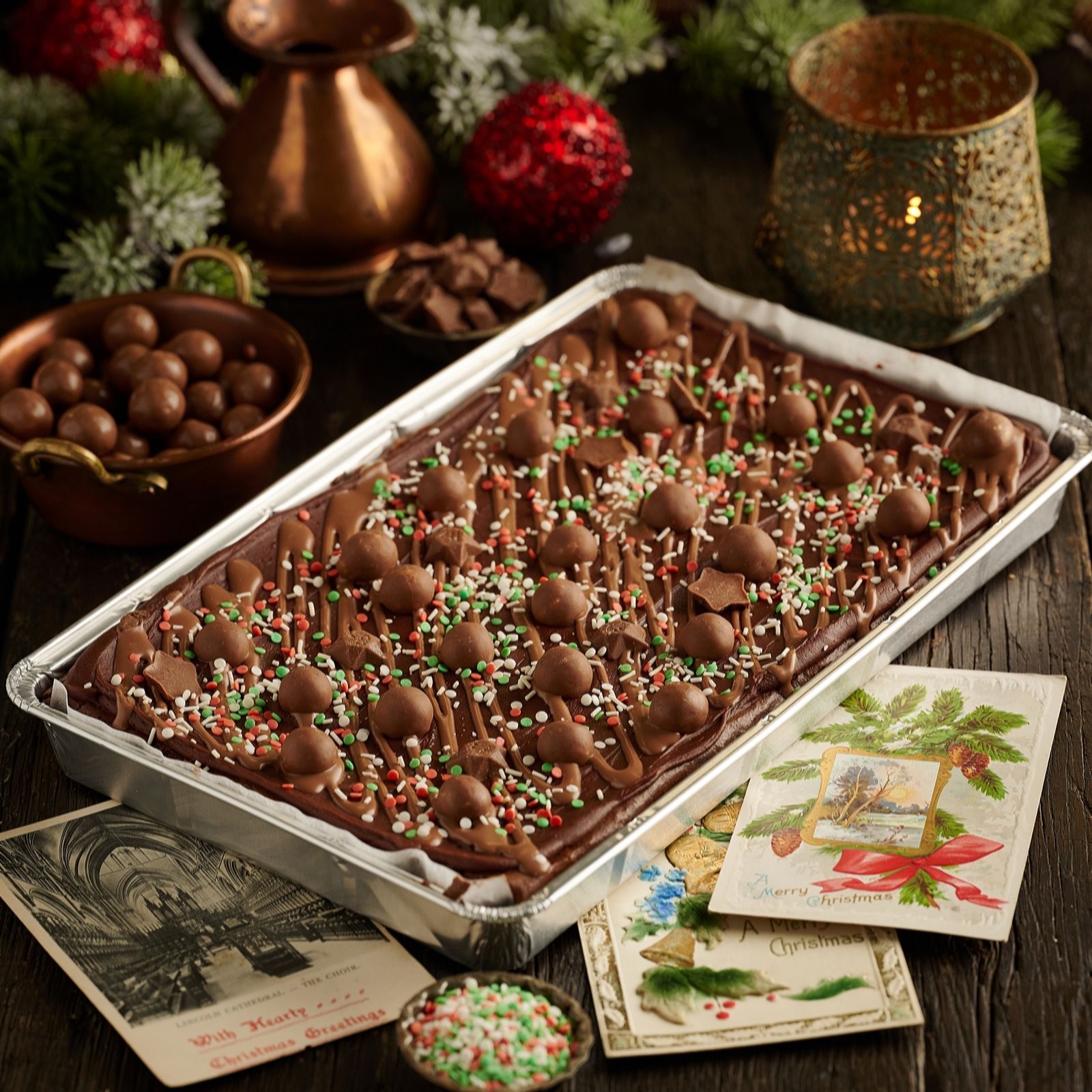 The Original Cake Company Supersize Festive Party Traybake