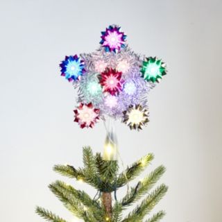 Mr Christmas Vintage Tinsel Start Tree Topper