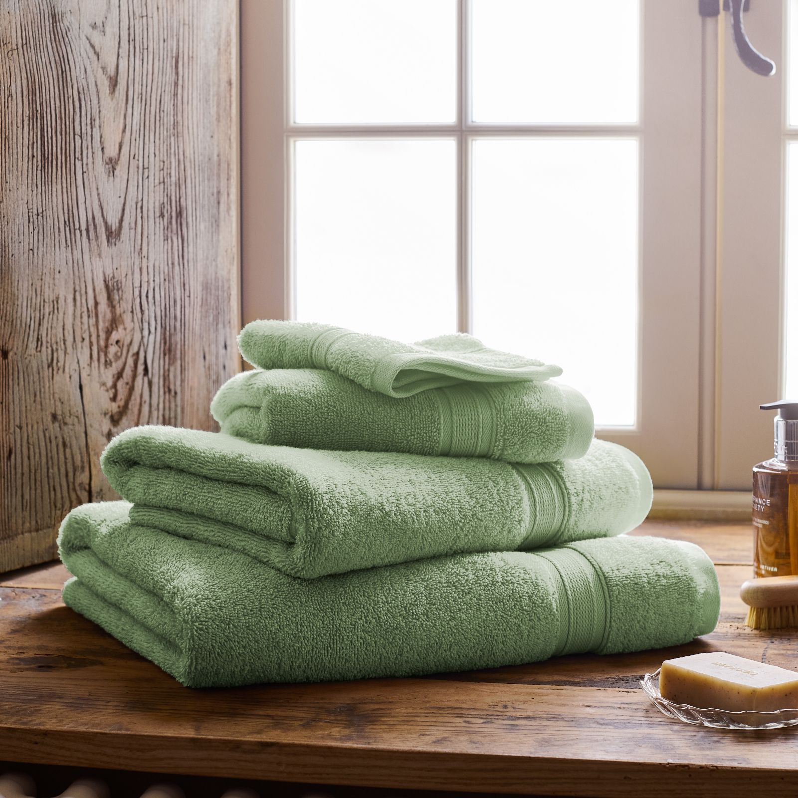 Christy Serene Hand Towel & Bath Sheet 4 Piece Bundle