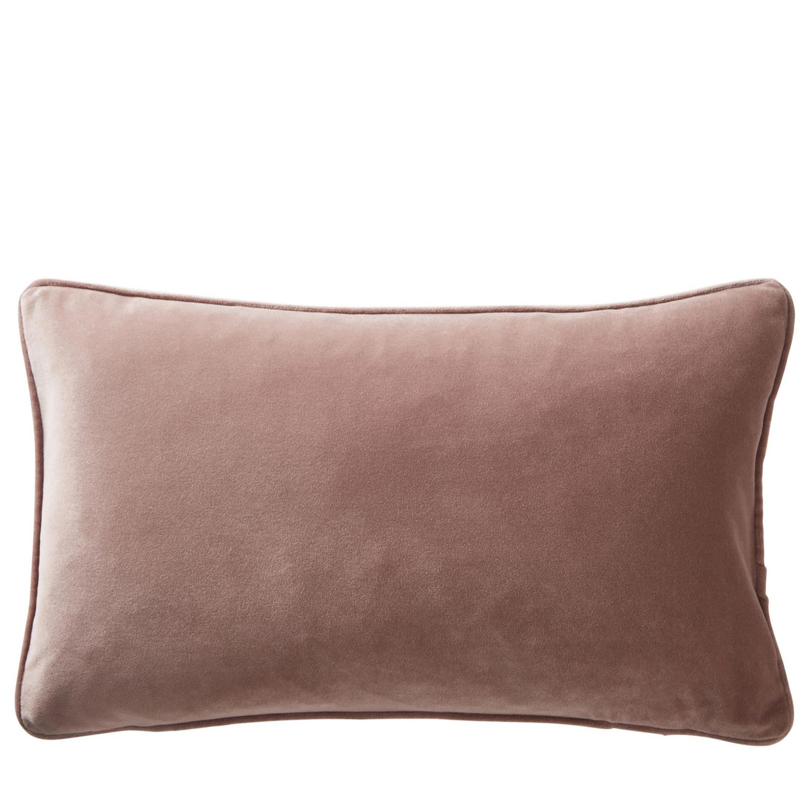 Karen Millen Blush Velvet Boudoir Cushion QVC UK