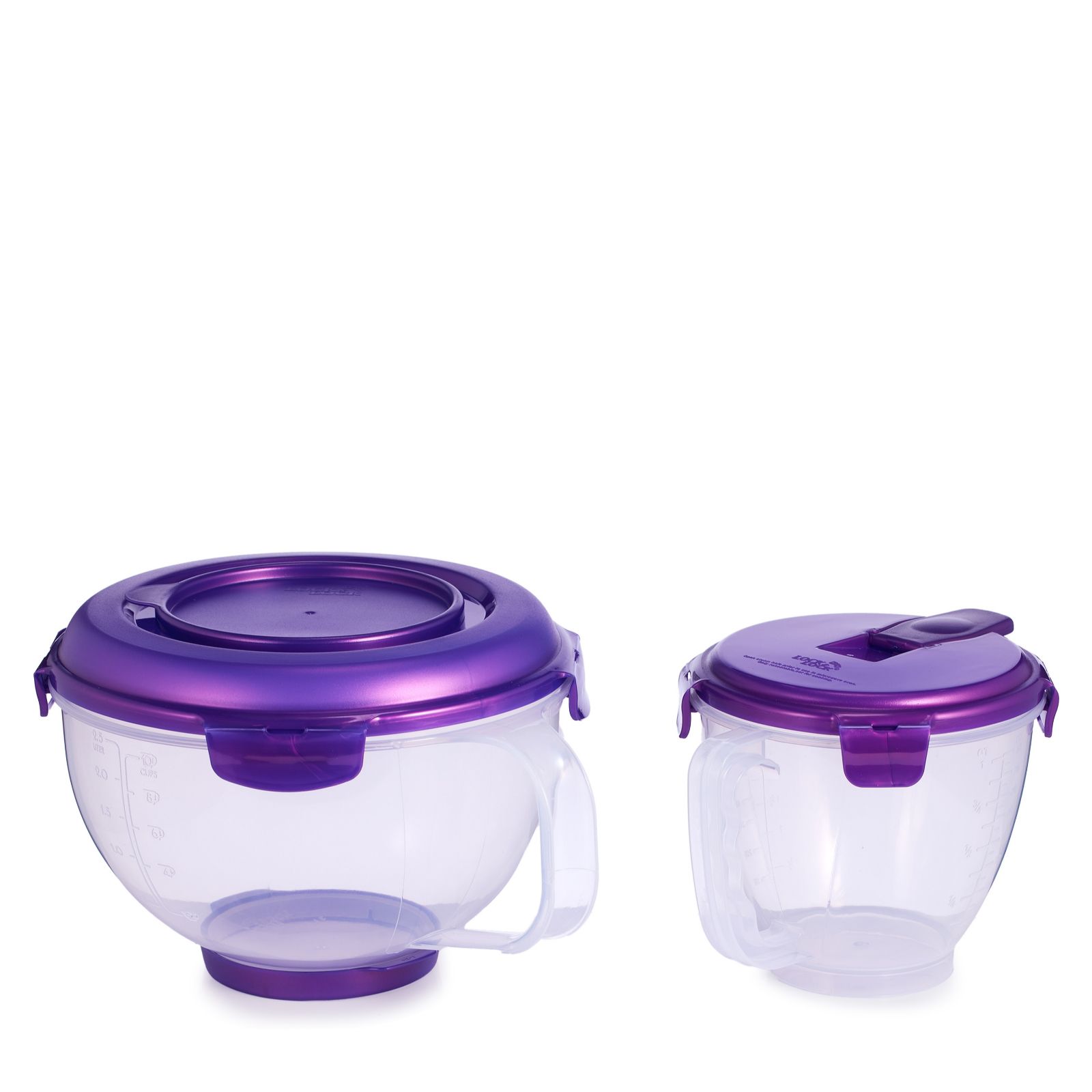 Lock & Lock Two-Piece Measuring Cups with Handles