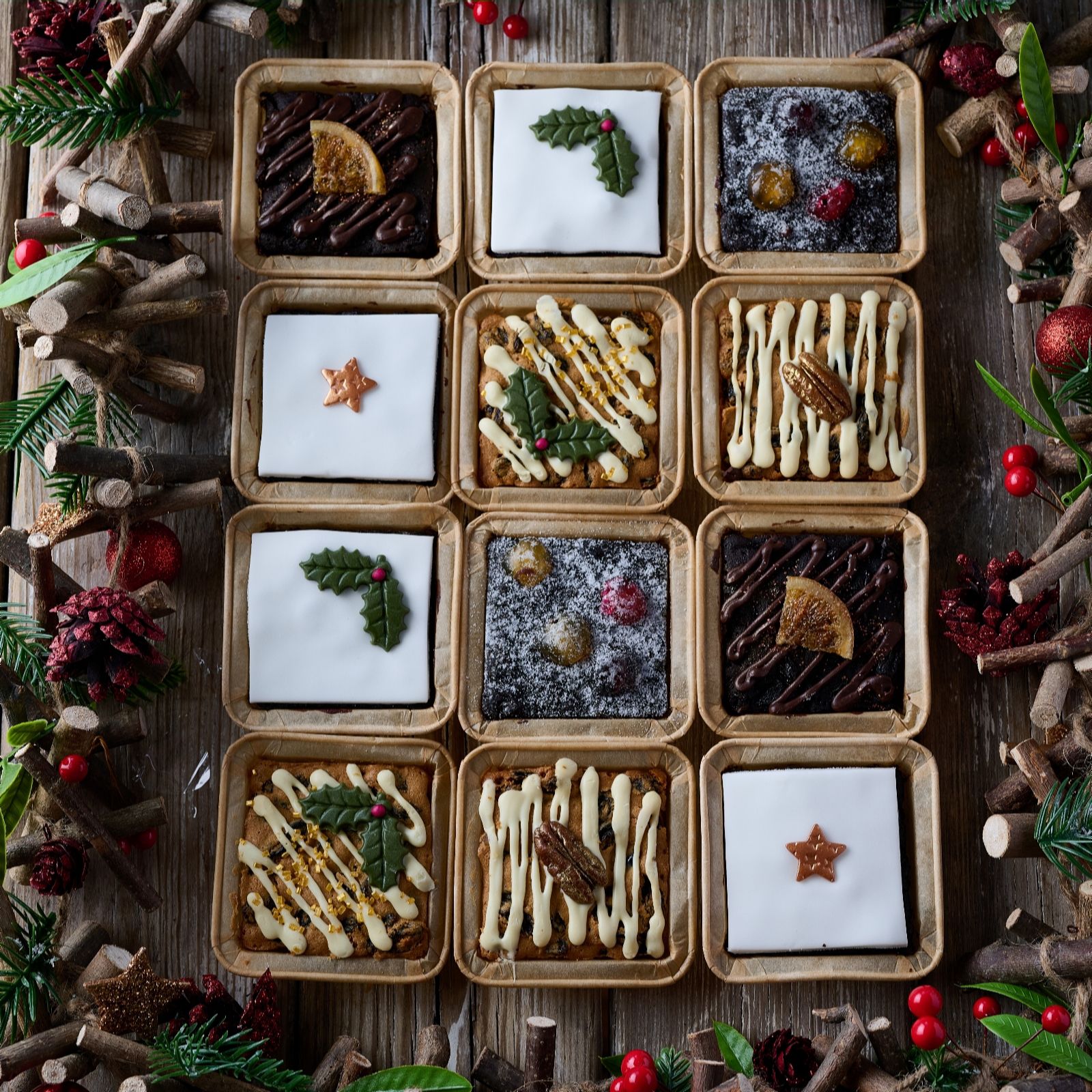 The Original Cake Company 12 Days Of Christmas Advent Calendar