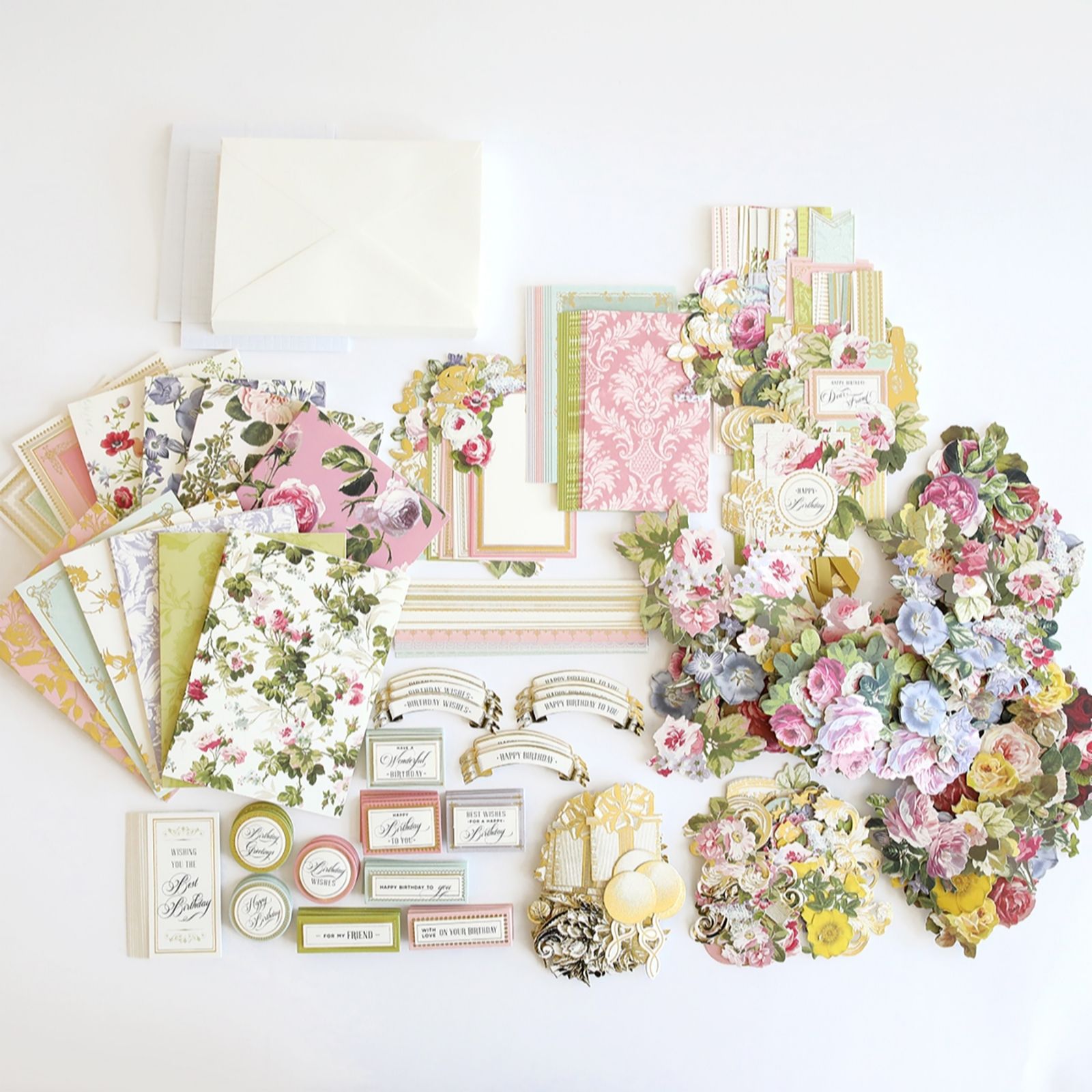 Anna Griffin Birthday Greetings 440 Piece Card Making Kit