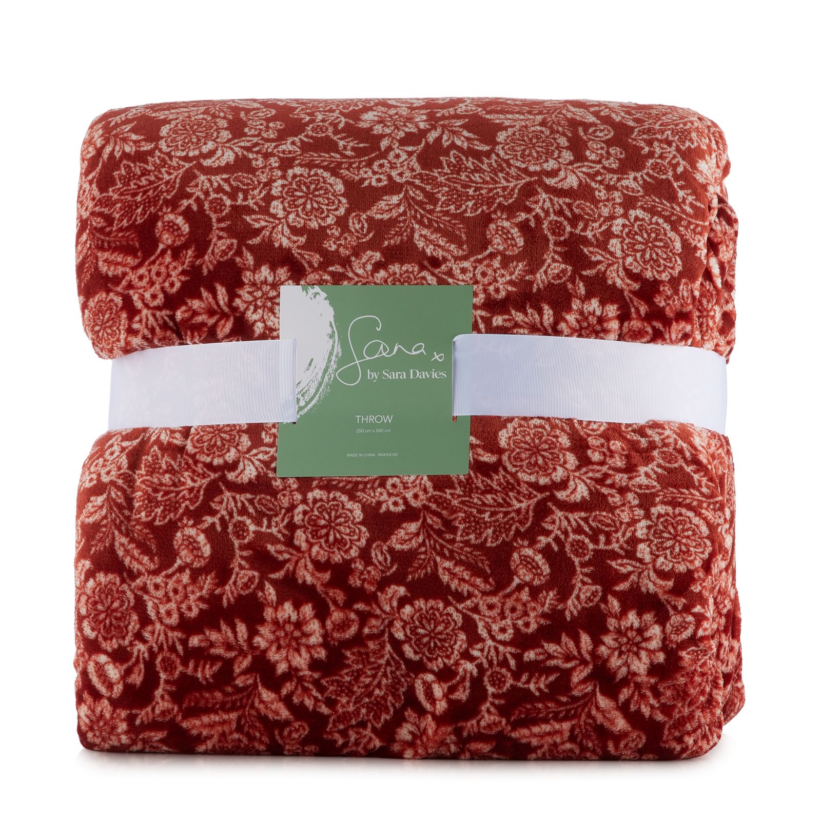 Sara By Sara Davies Oversized Reversible Family Throw