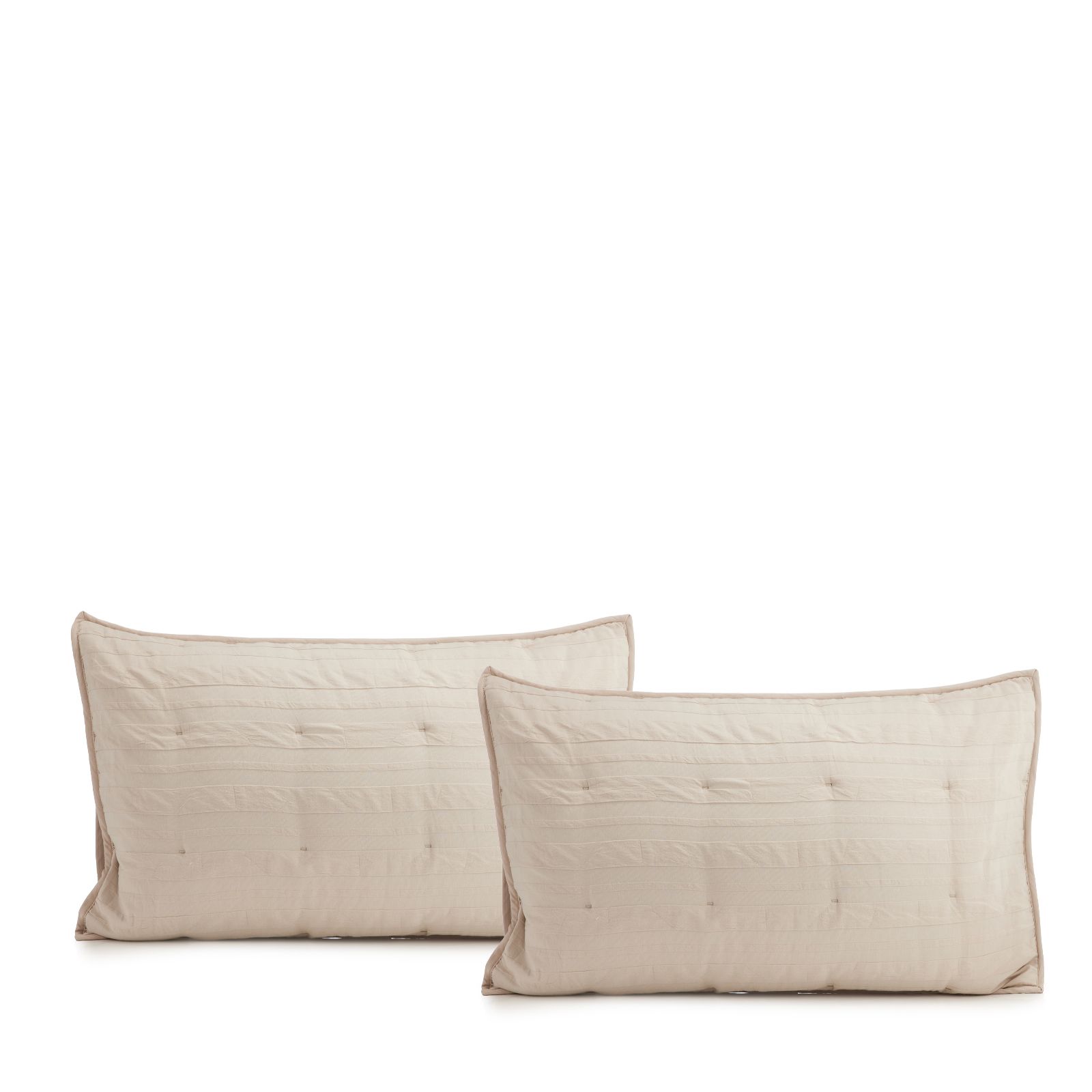 K by Kelly Hoppen Striped Matelasse Set of 2 Shams