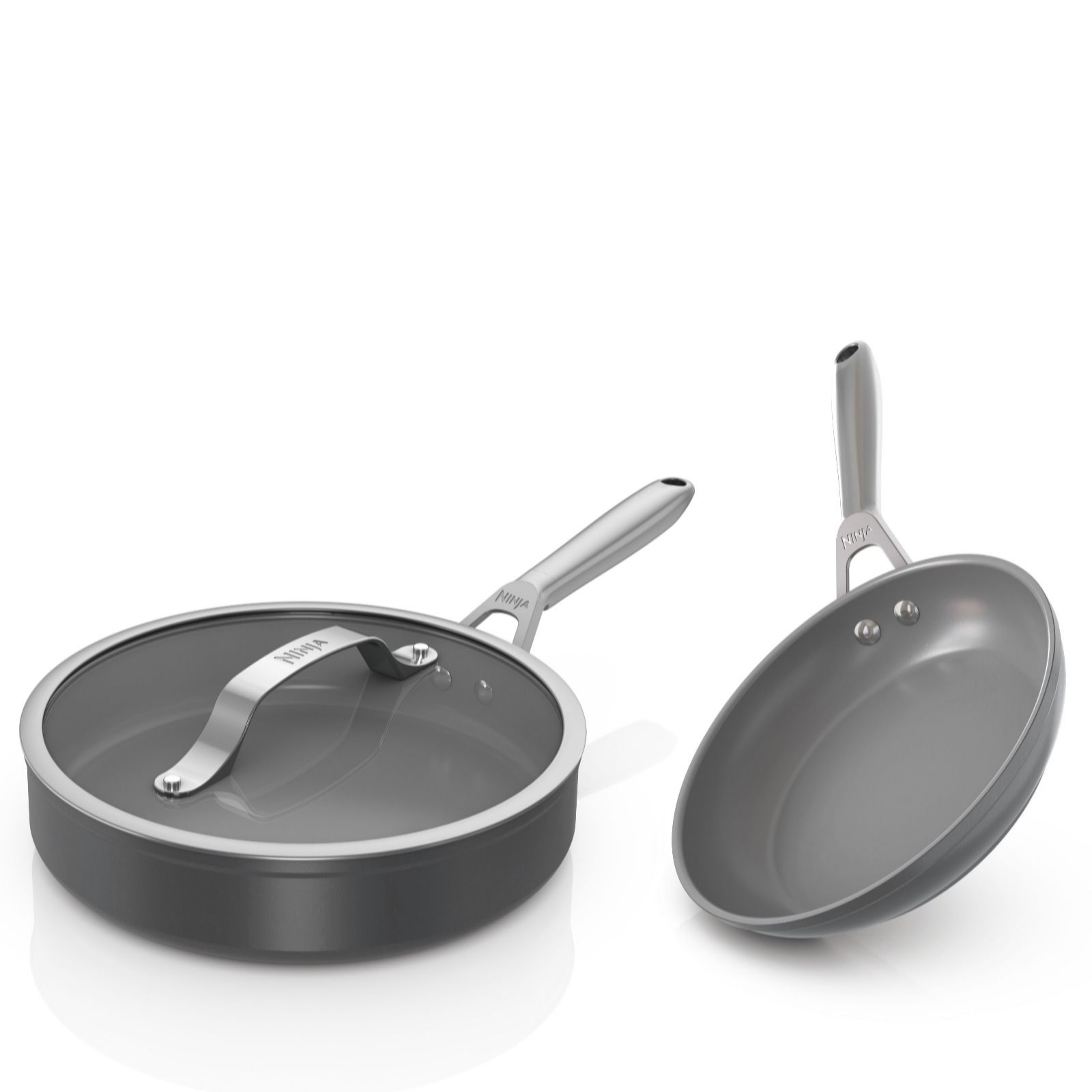  Ninja Ceramic Pro 26cm Saute Pan & 20cm Frying Pan