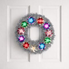 Mr Christmas 40cm Vintage Tinsel Wreath
