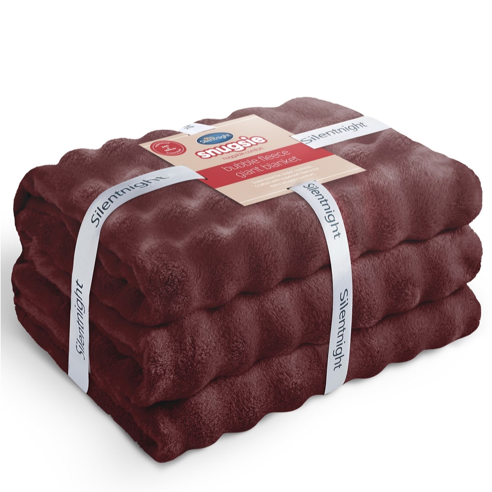 Silentnight Bubble Fleece Blanket