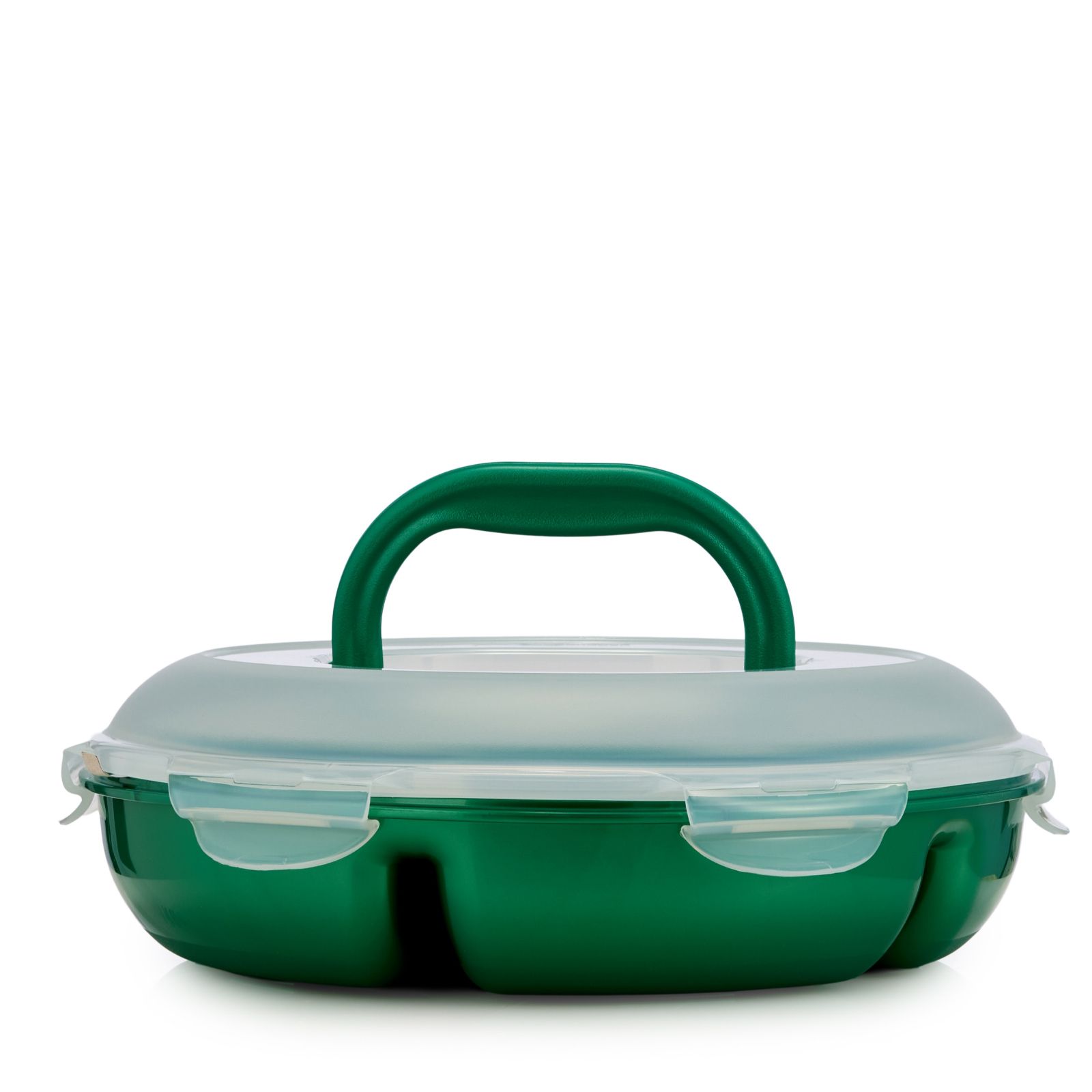 Lock & Lock Snack Tray with Lid & Carry Handle