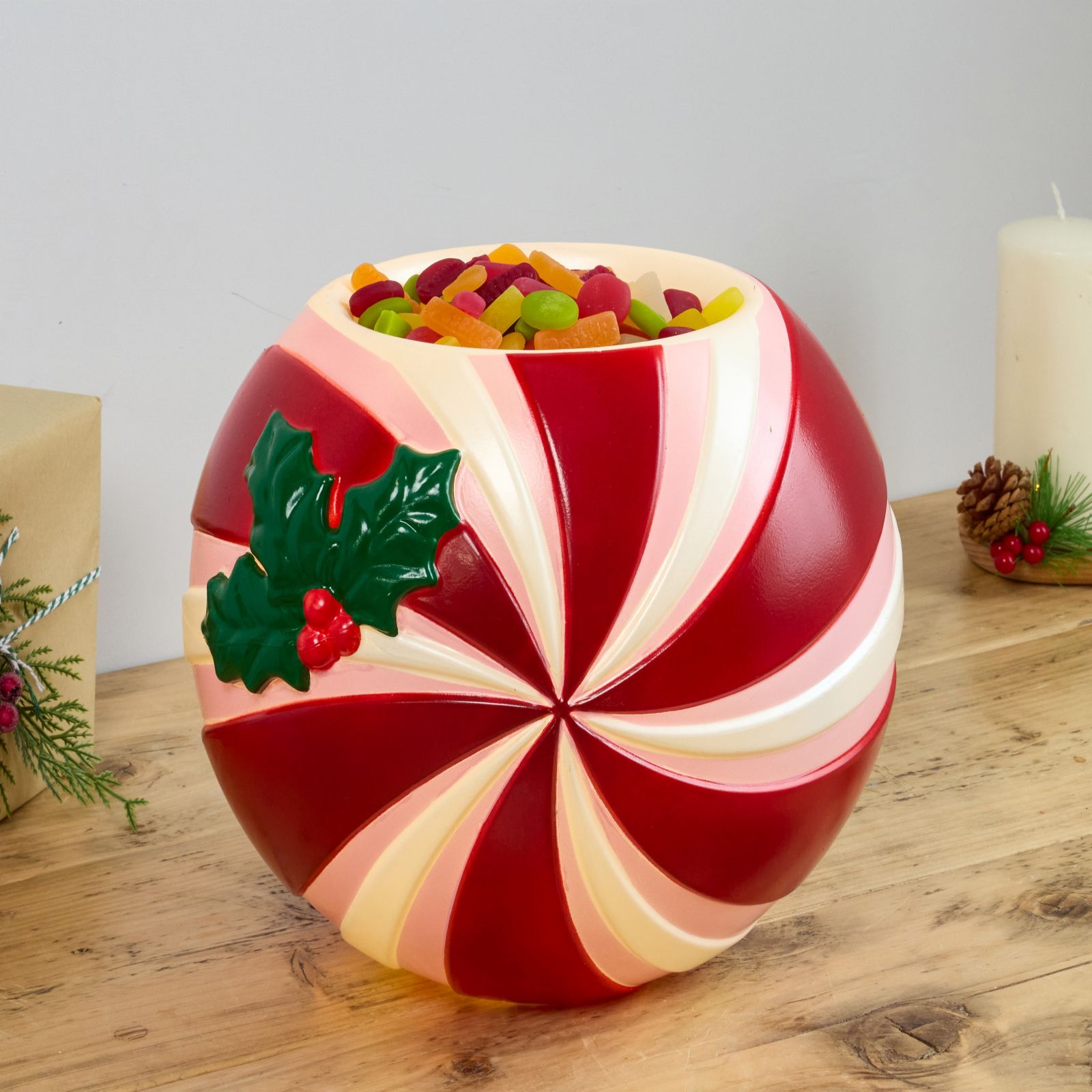 Mr Christmas 30cm Christmas Sweets Bowl