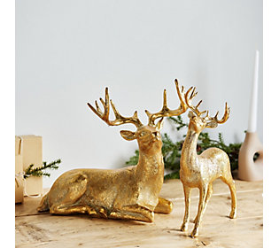 Alison Cork Set of 2 Stags
