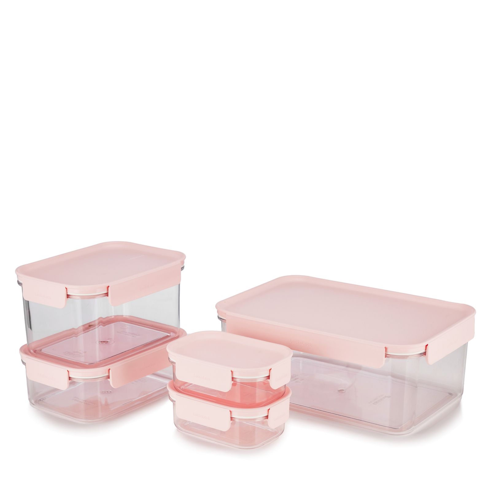 Lock & Lock Set of 5 Tritan Nestable Set