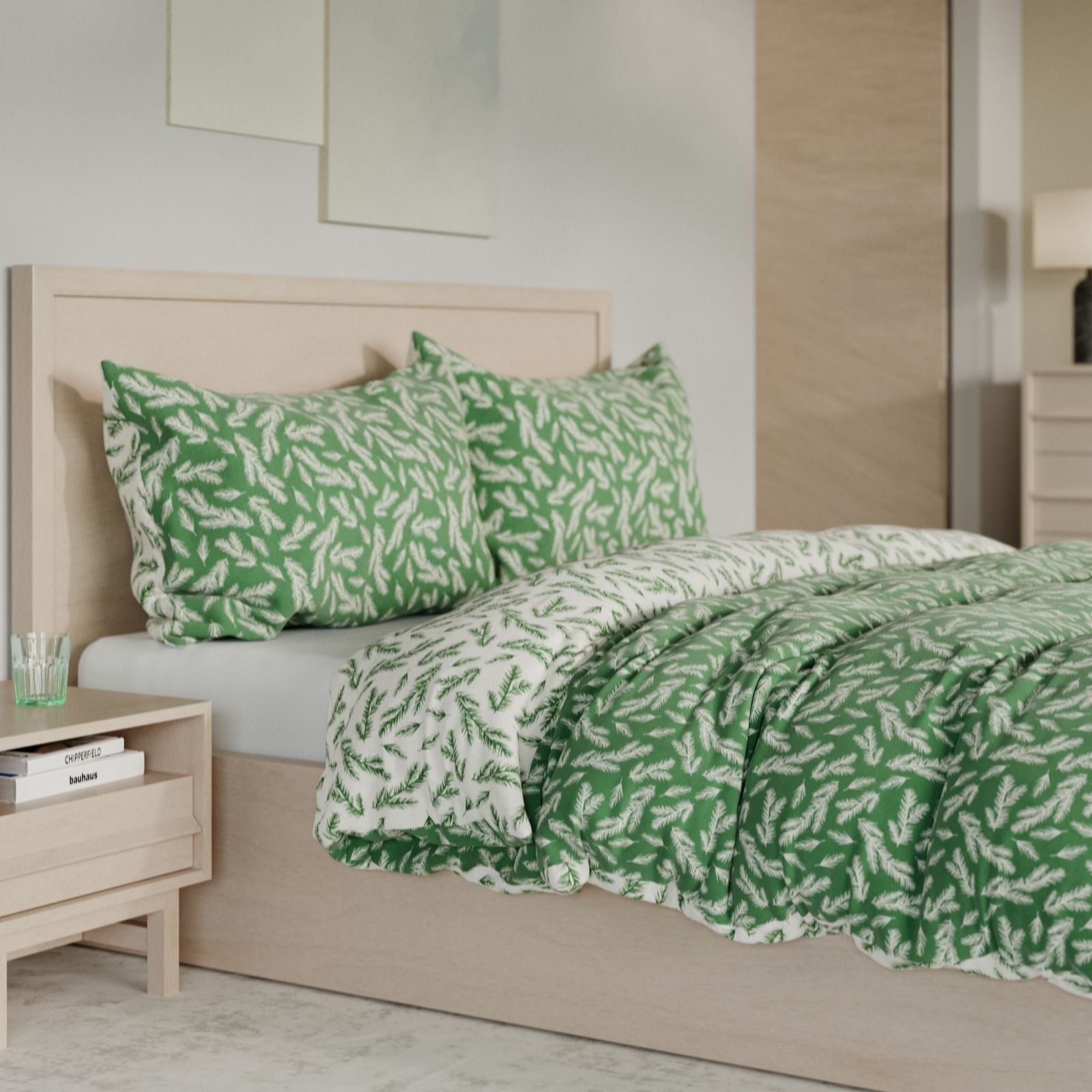 Outlet Cozee Home Evergreen 3 Piece Duvet Set