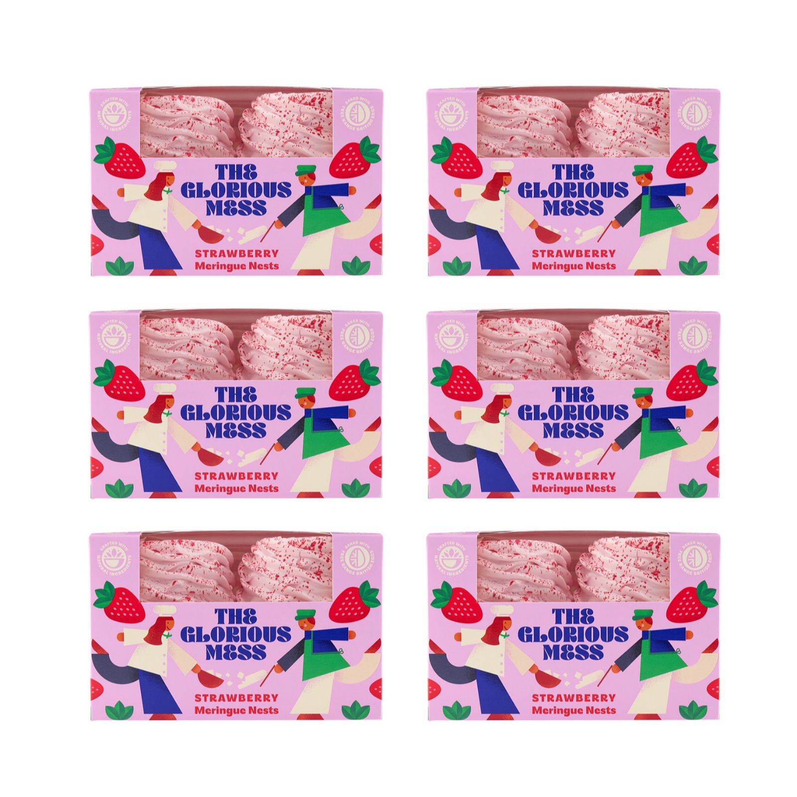 The Glorious Mess 24 Piece Meringue Nest Bundle