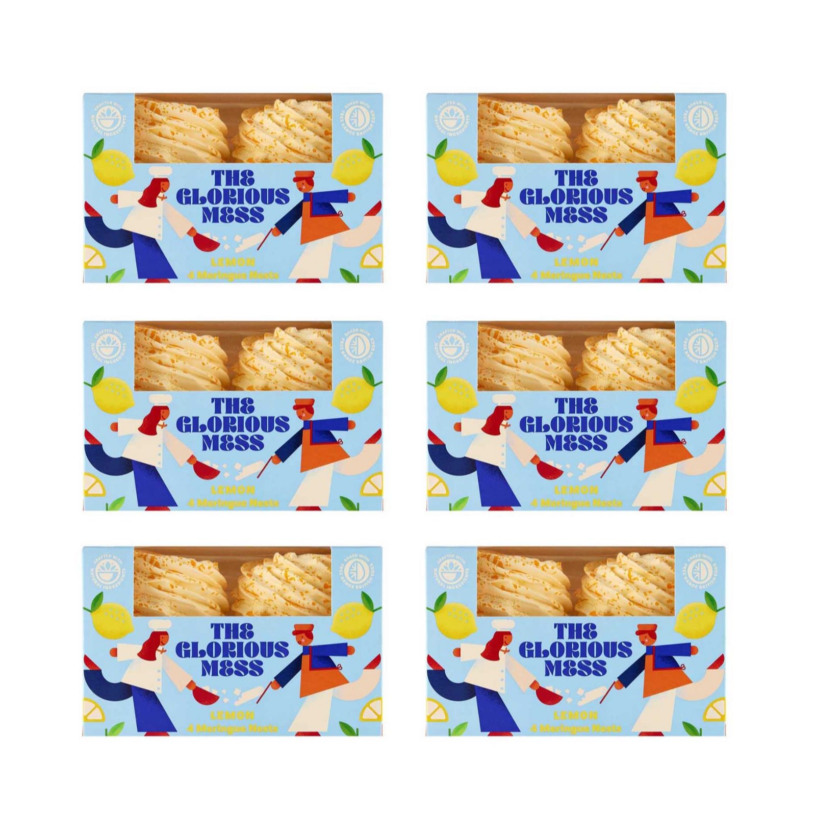 The Glorious Mess 24 Piece Meringue Nest Bundle
