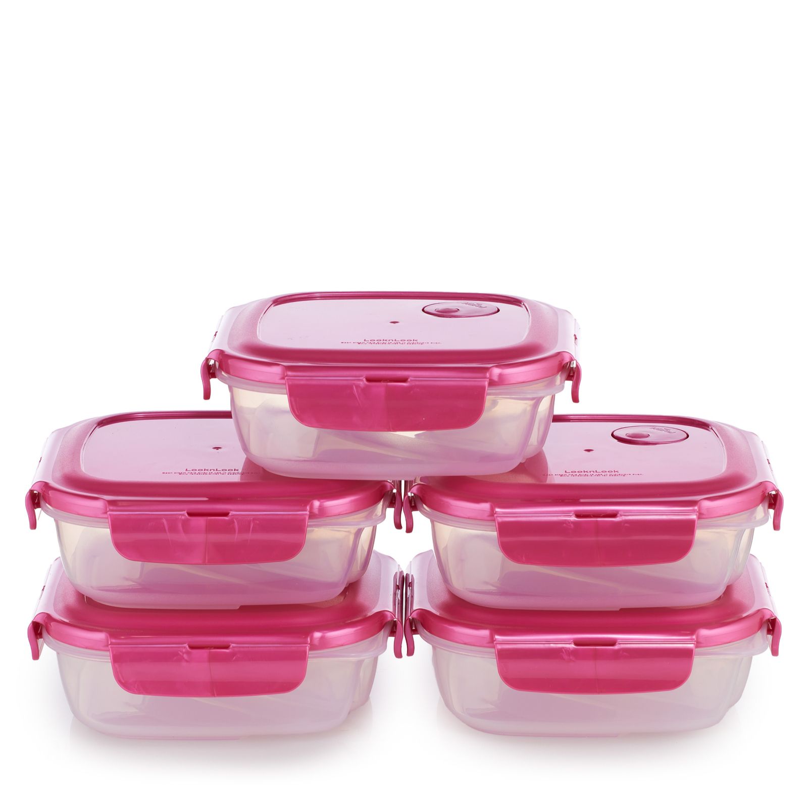 LocknLock Set of 5 Divider Plates with Vented Lids