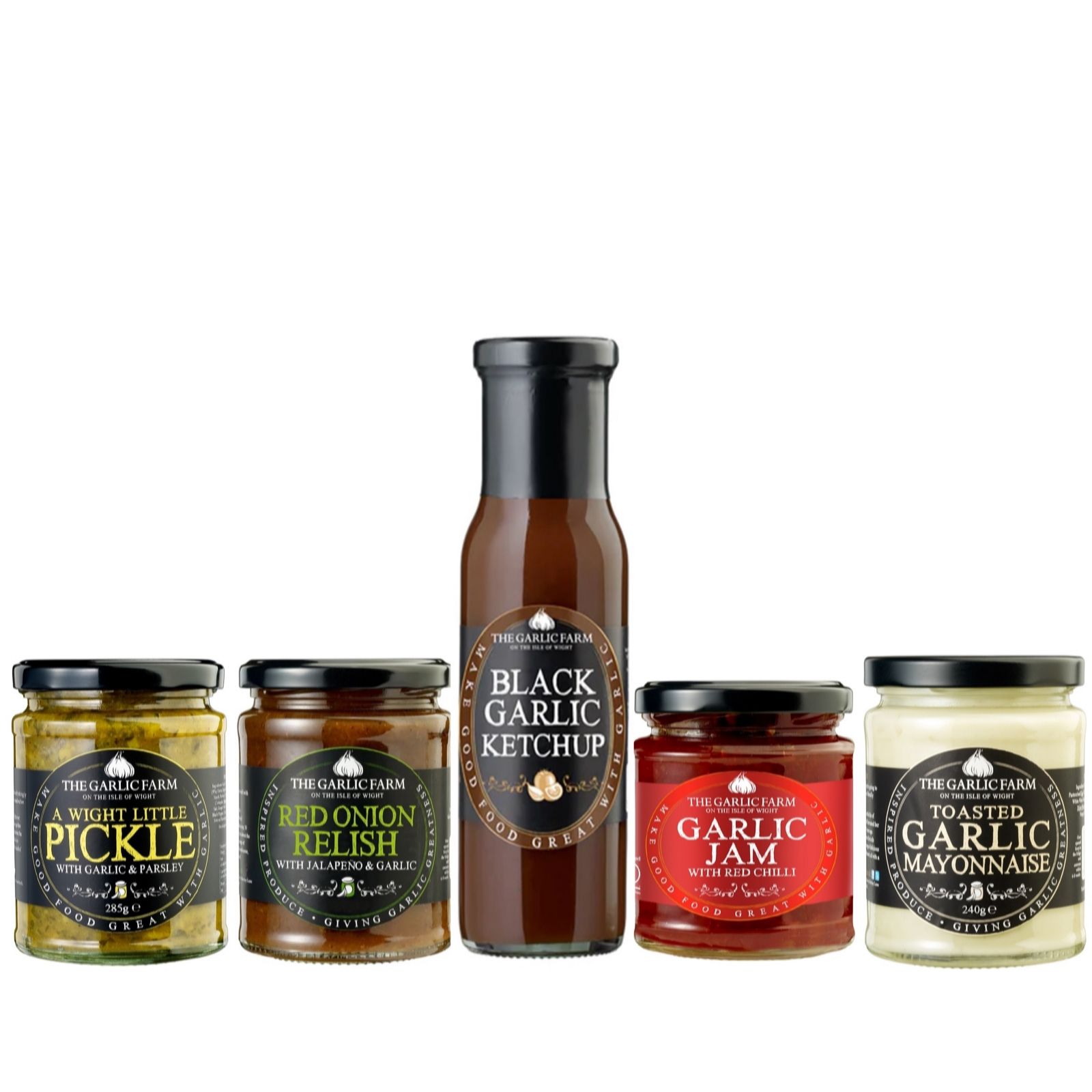 The Garlic Farm 5 Piece Taste Collection
