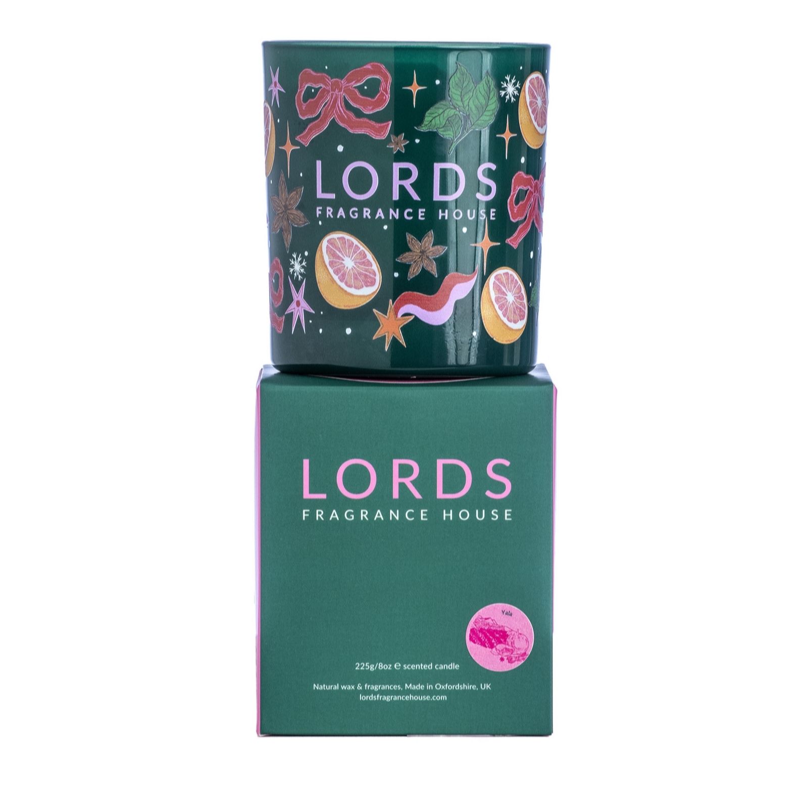 LORDS Fragrance House Yala 225g Luxury Scented Candle