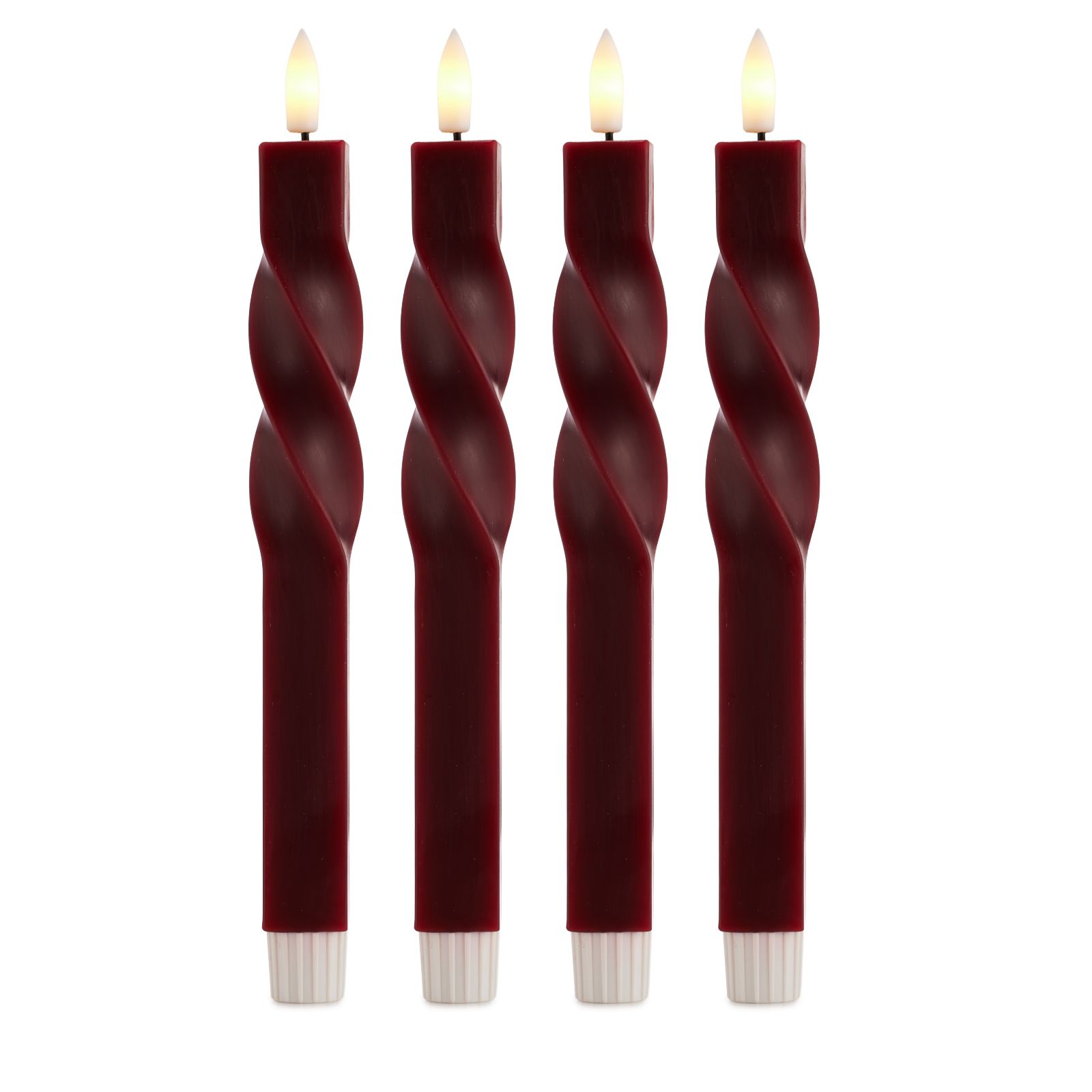 Bundleberry by Amanda Holden Set of 4 Flameless LED Candles In Gift Box