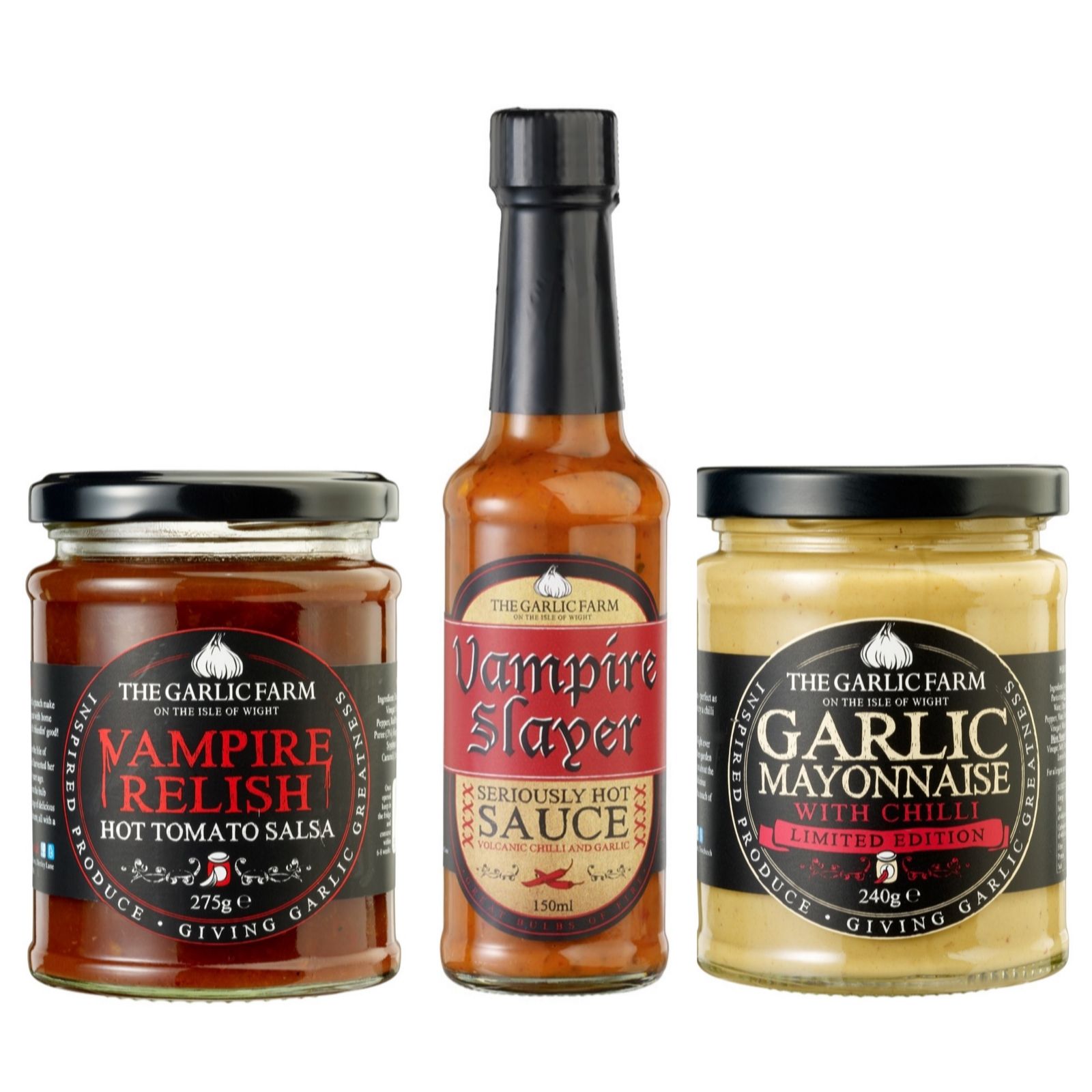The Garlic Farm Chilli Trio