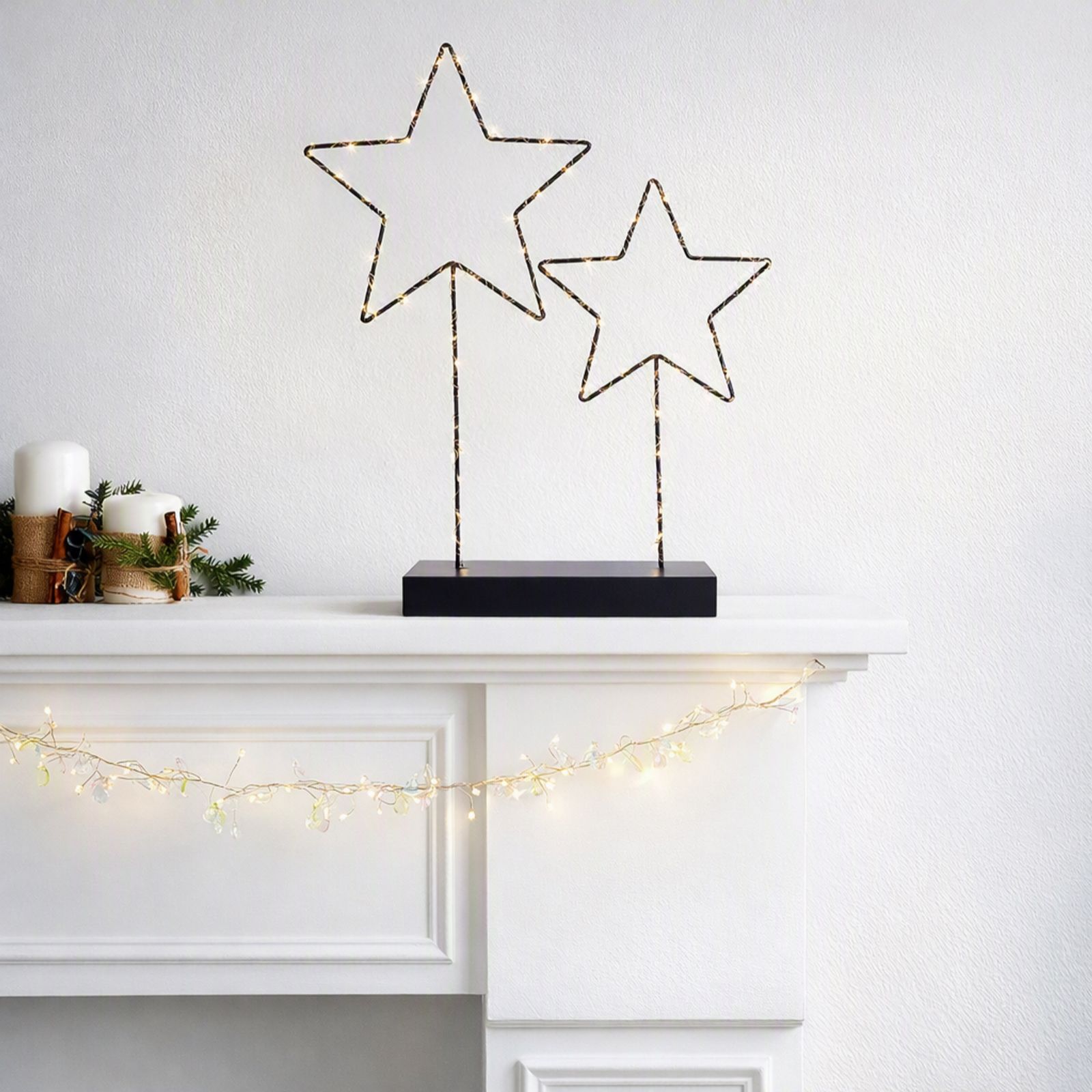 Home Stories Pre Lit Star Display Decor