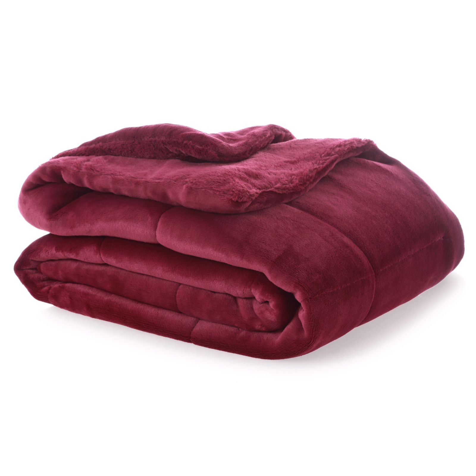 Cozee Home Velvetsoft Filled Throw