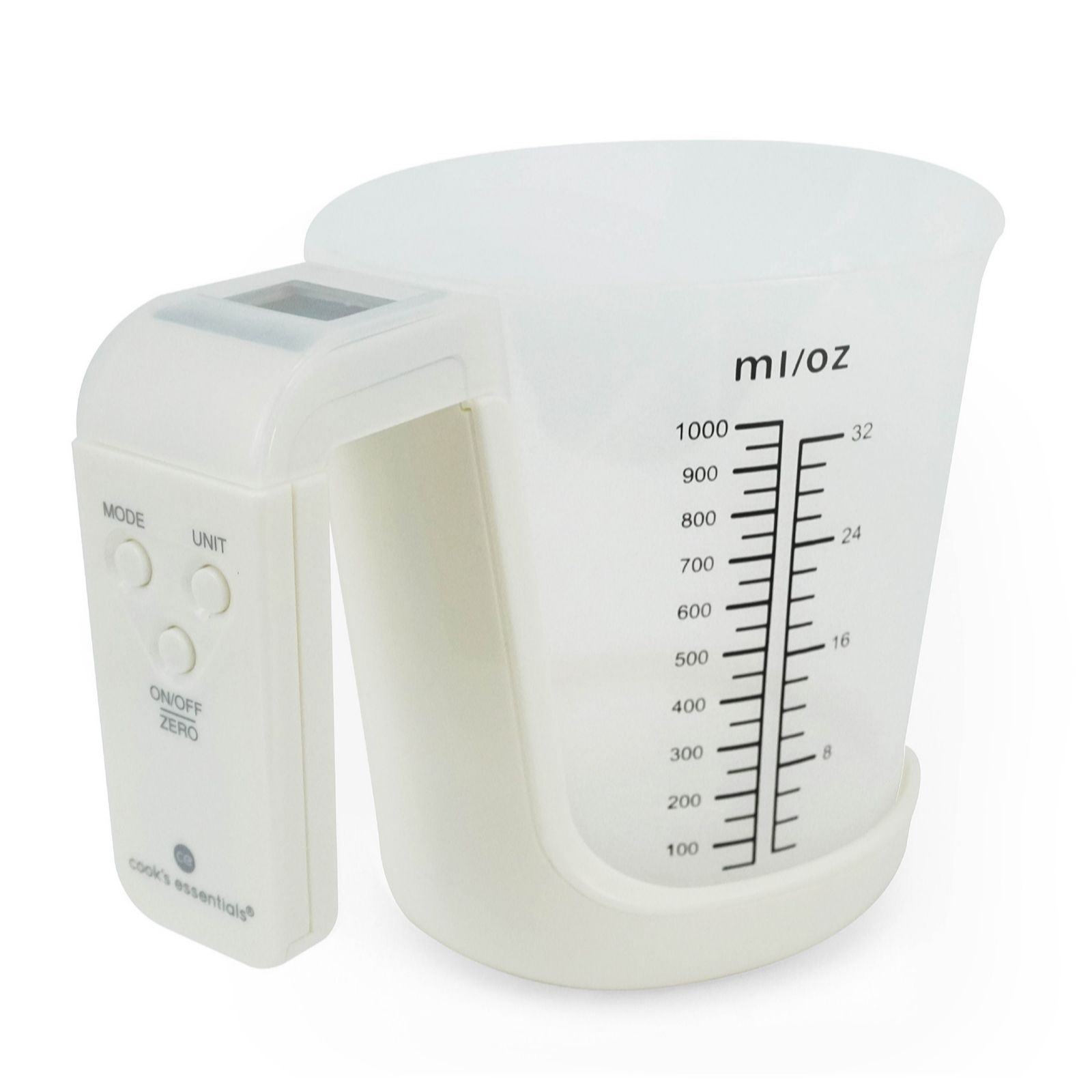 Cook's Essentials 1 Litre Measuring Bowl Scales