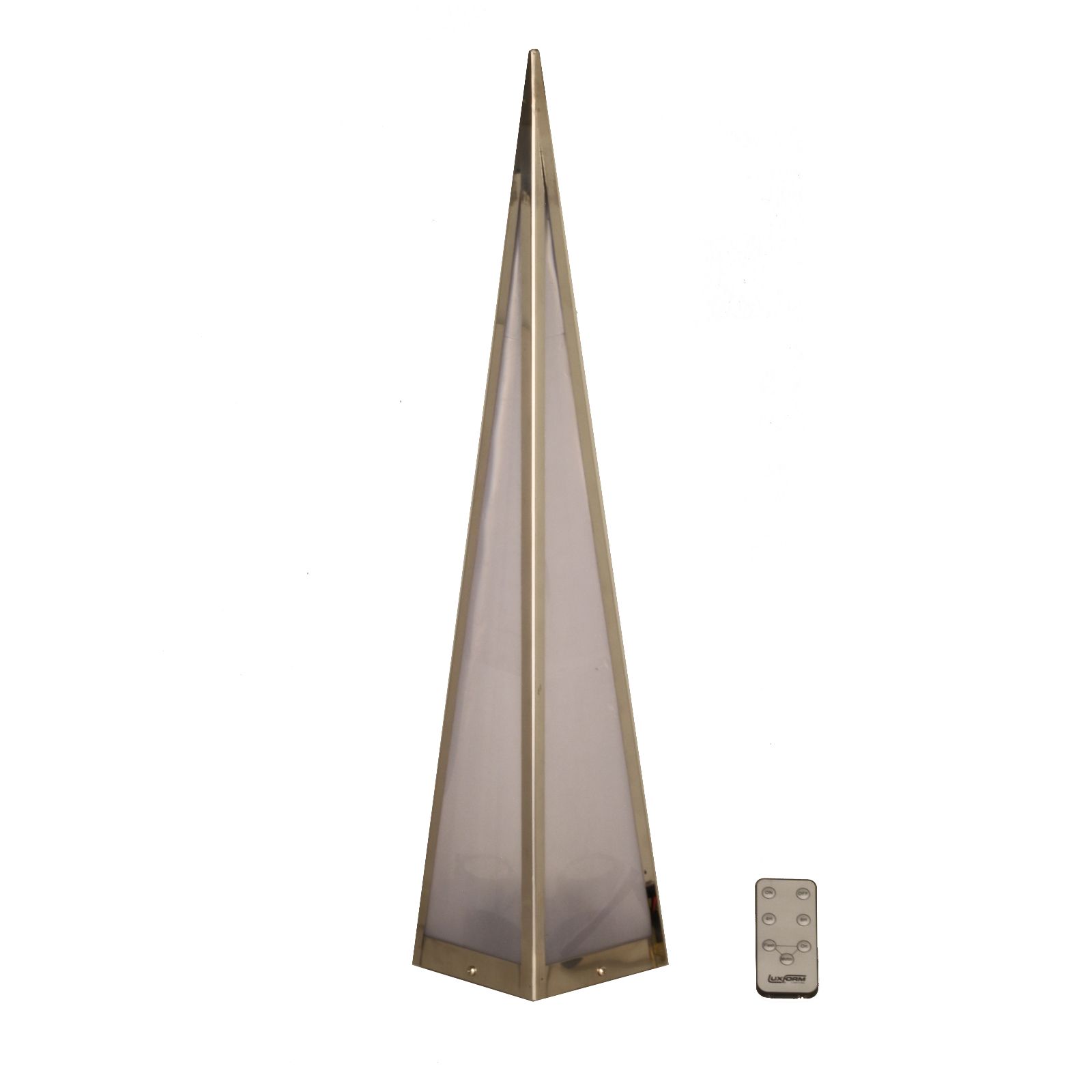 Download Luxform Indoor Outdoor 3d Effect Led Rotating 60cm Pyramid Qvc Uk