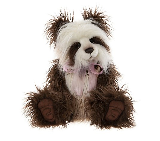 Charlie Bears Zane Panda 19" Plush Bear