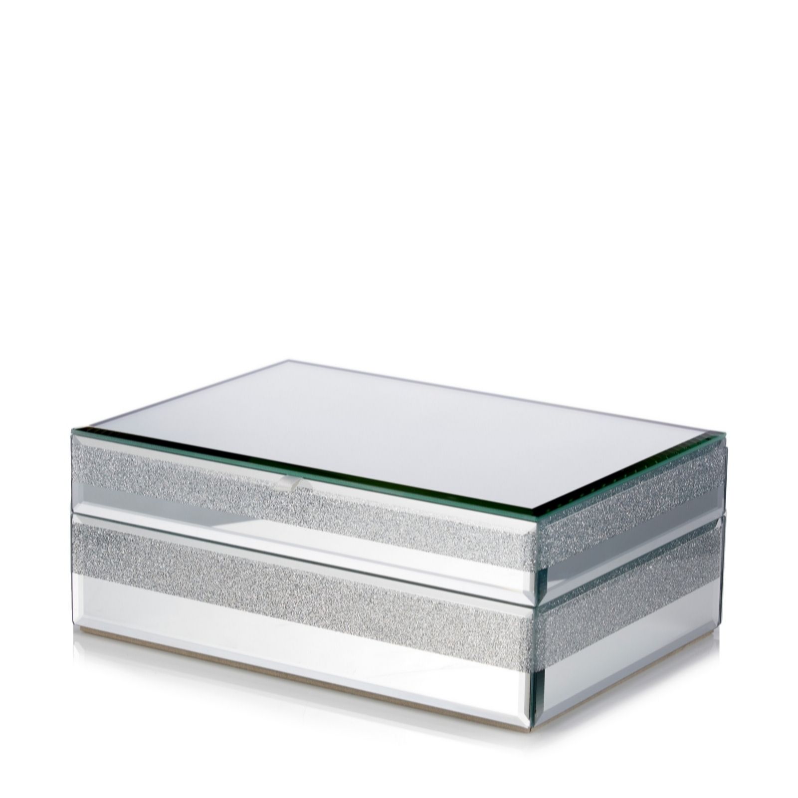 Outlet JM by Julien Macdonald Glass Stacking Jewellery Box - QVC UK