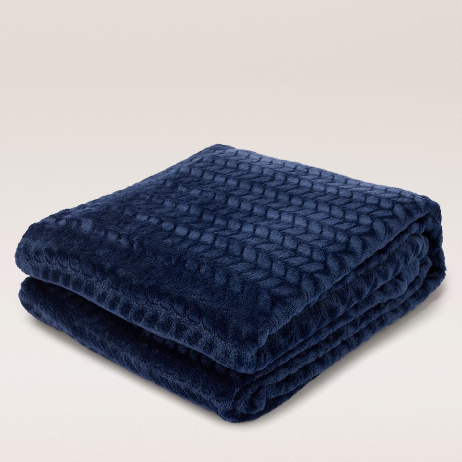 Cozee Home Everyday Collection Embossed Throw
