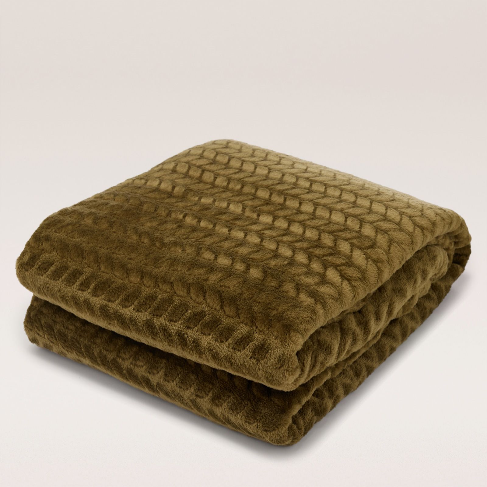 Cozee Home Everyday Collection Embossed Throw