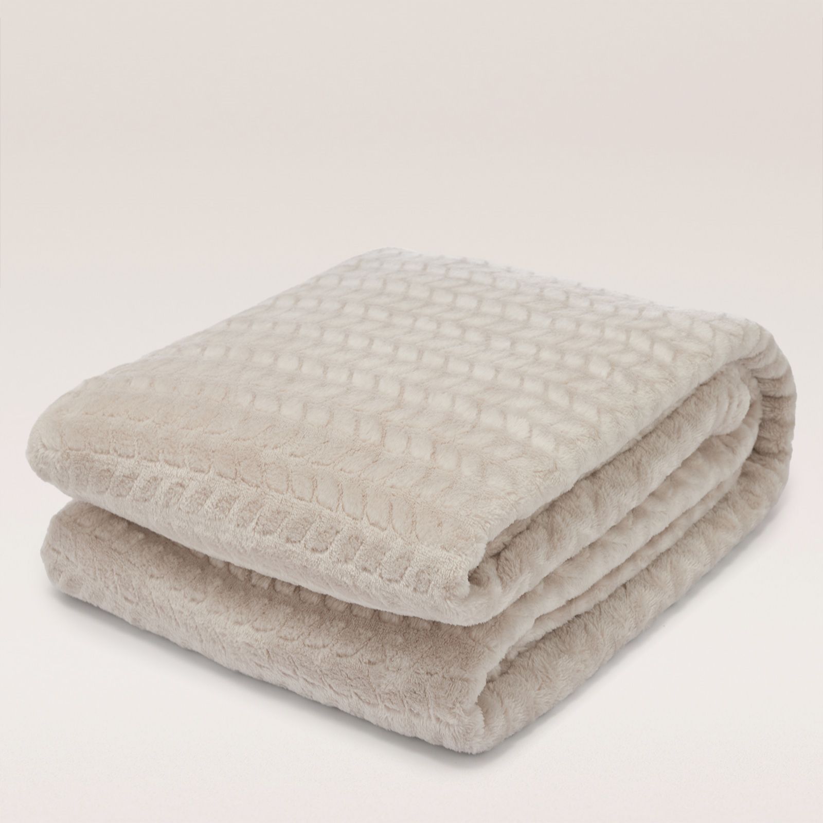 Cozee Home Everyday Collection Embossed Throw