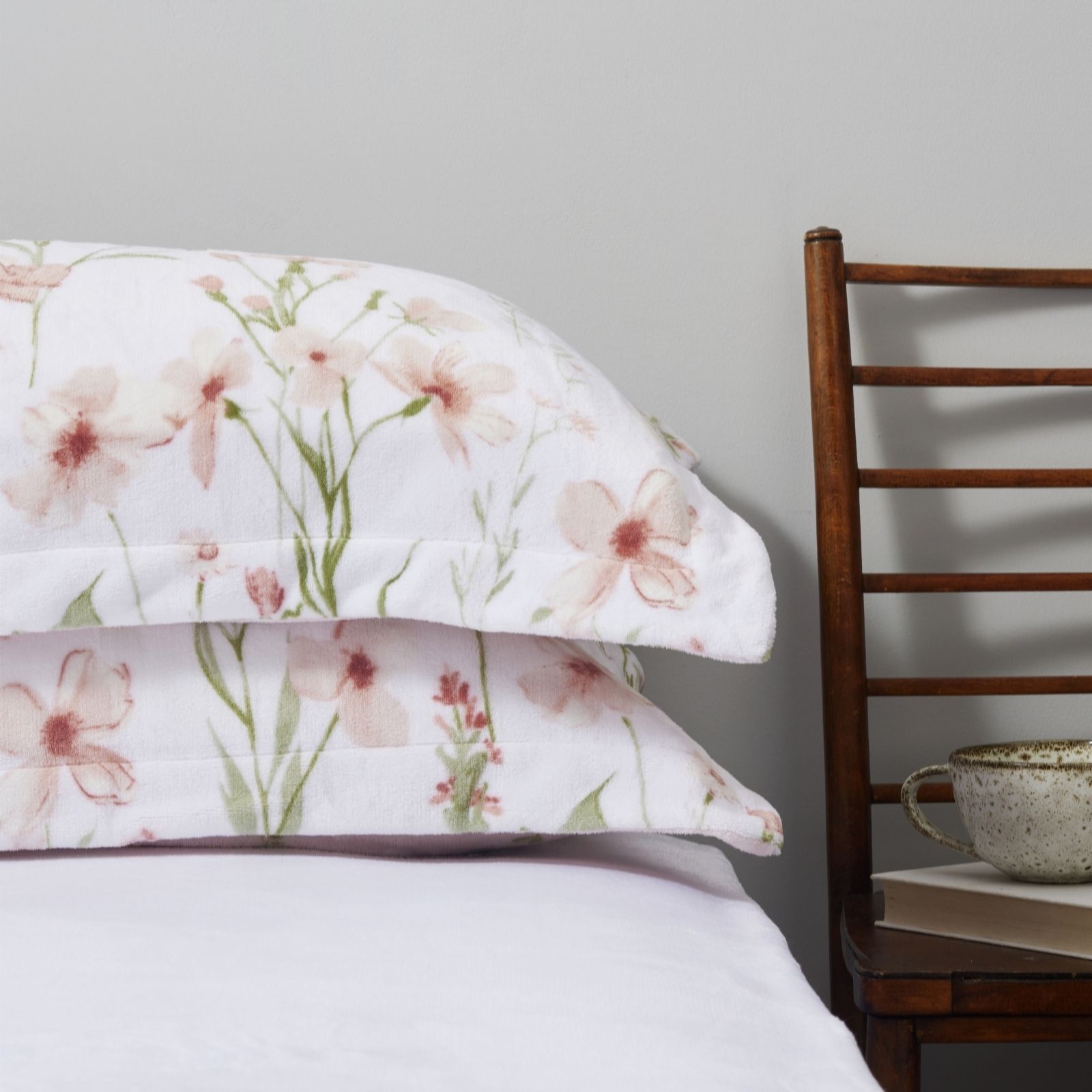 Outlet Cozee Home Printed Velvetsoft Set of 2 Oxford Pillowcases