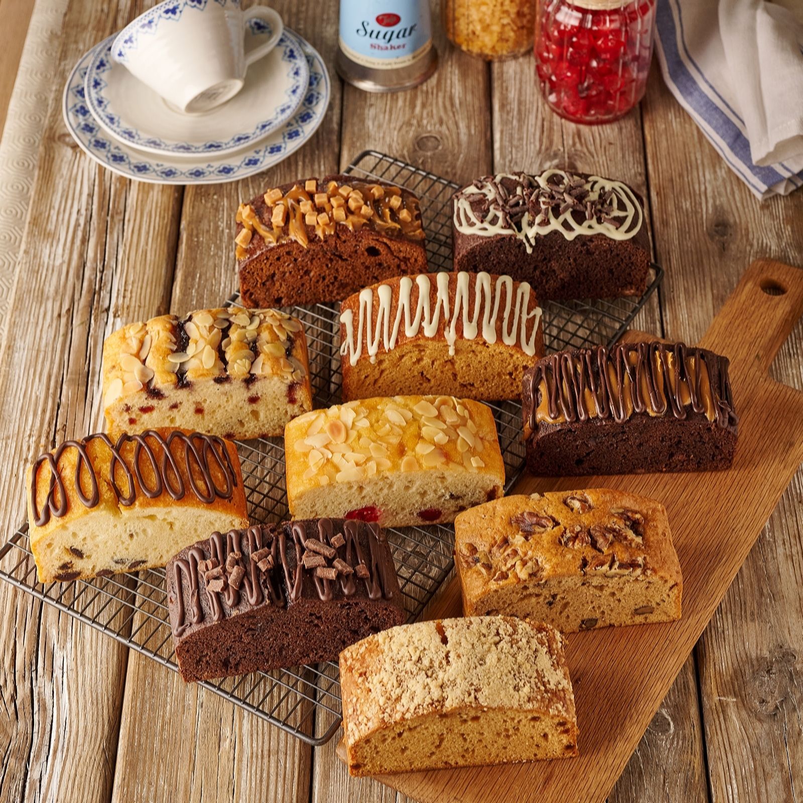 The Original Cake Company 10 Piece Sponge Slab Collection