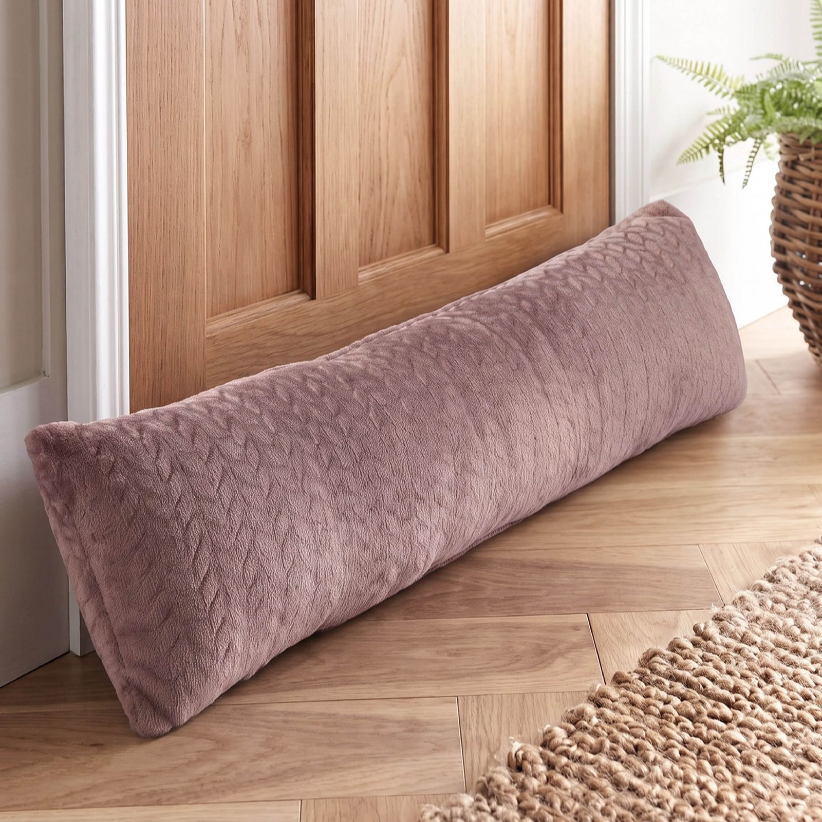 Cozee Home Everyday Collection Embossed Draught Excluder