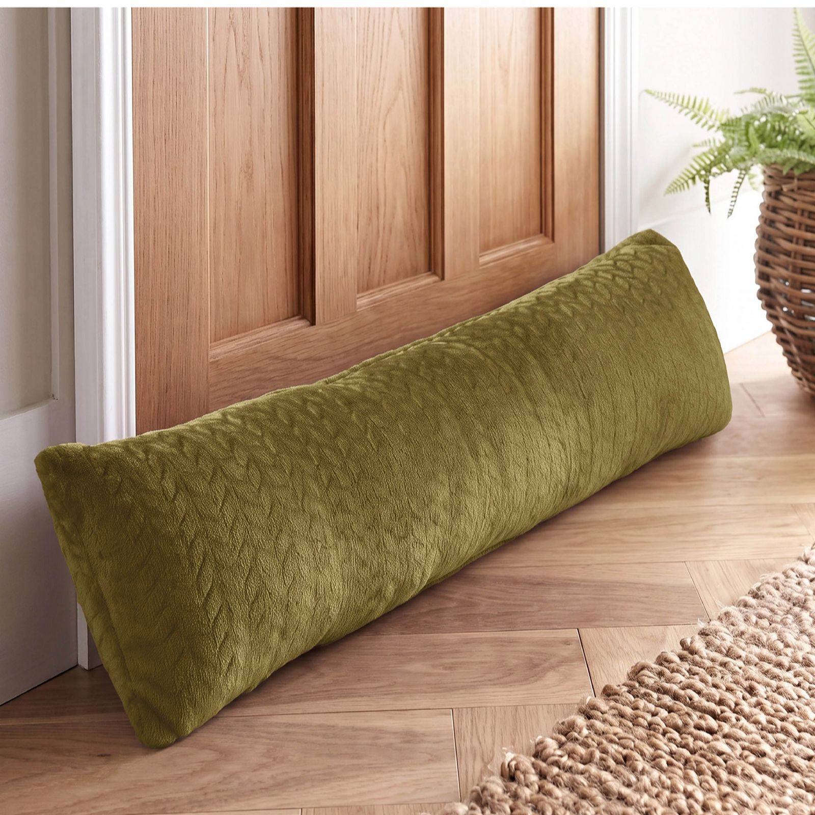 Cozee Home Everyday Collection Embossed Draught Excluder