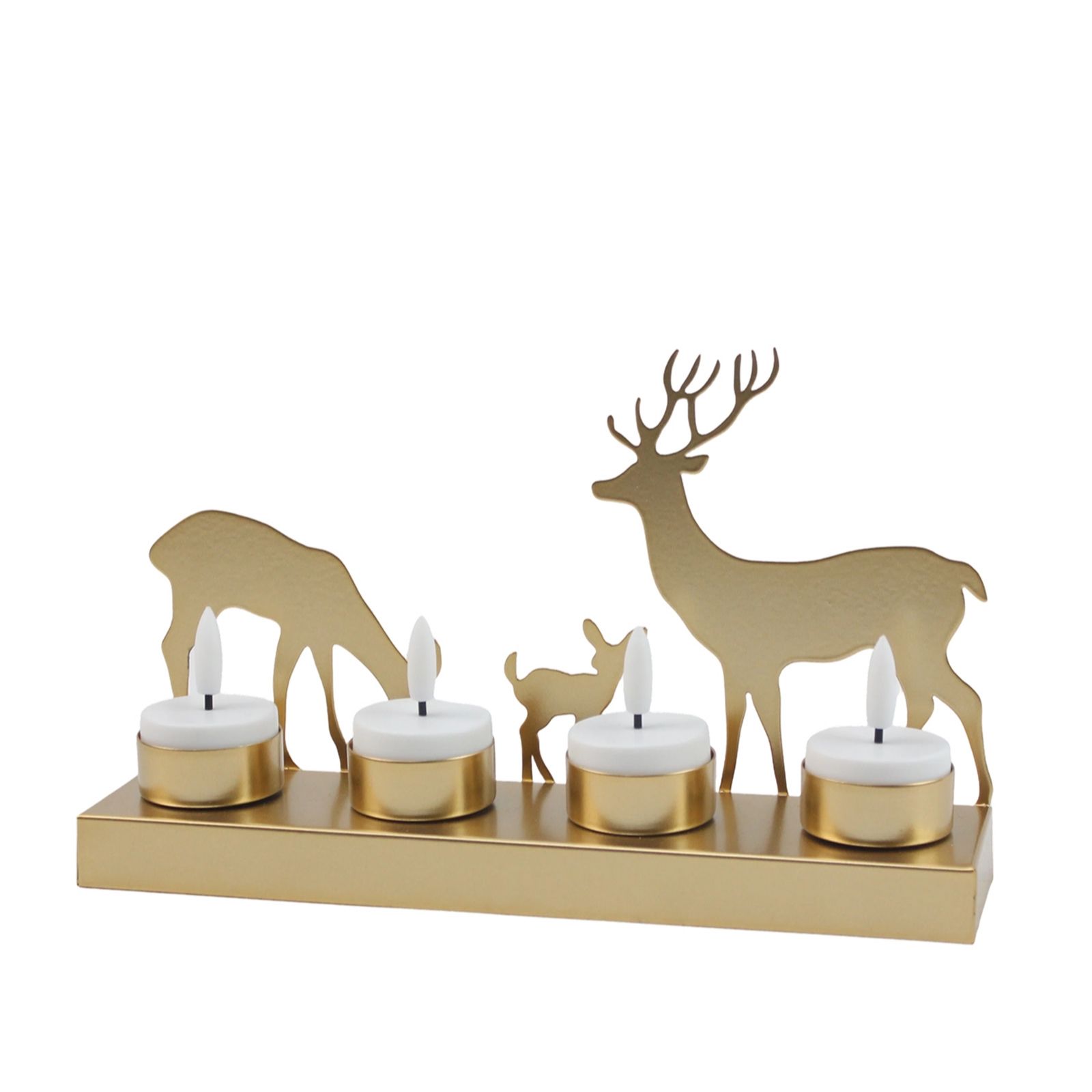 Home Stories Stag Candle Holder Decor