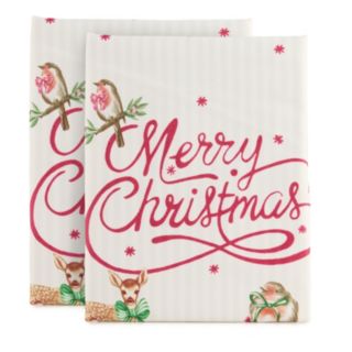 Home Stories Christmas Icons Set of 2 Tea Towels