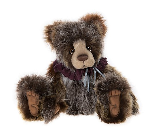 Charlie Bears Secret Collection Poncho Bear 15" Plush Bear